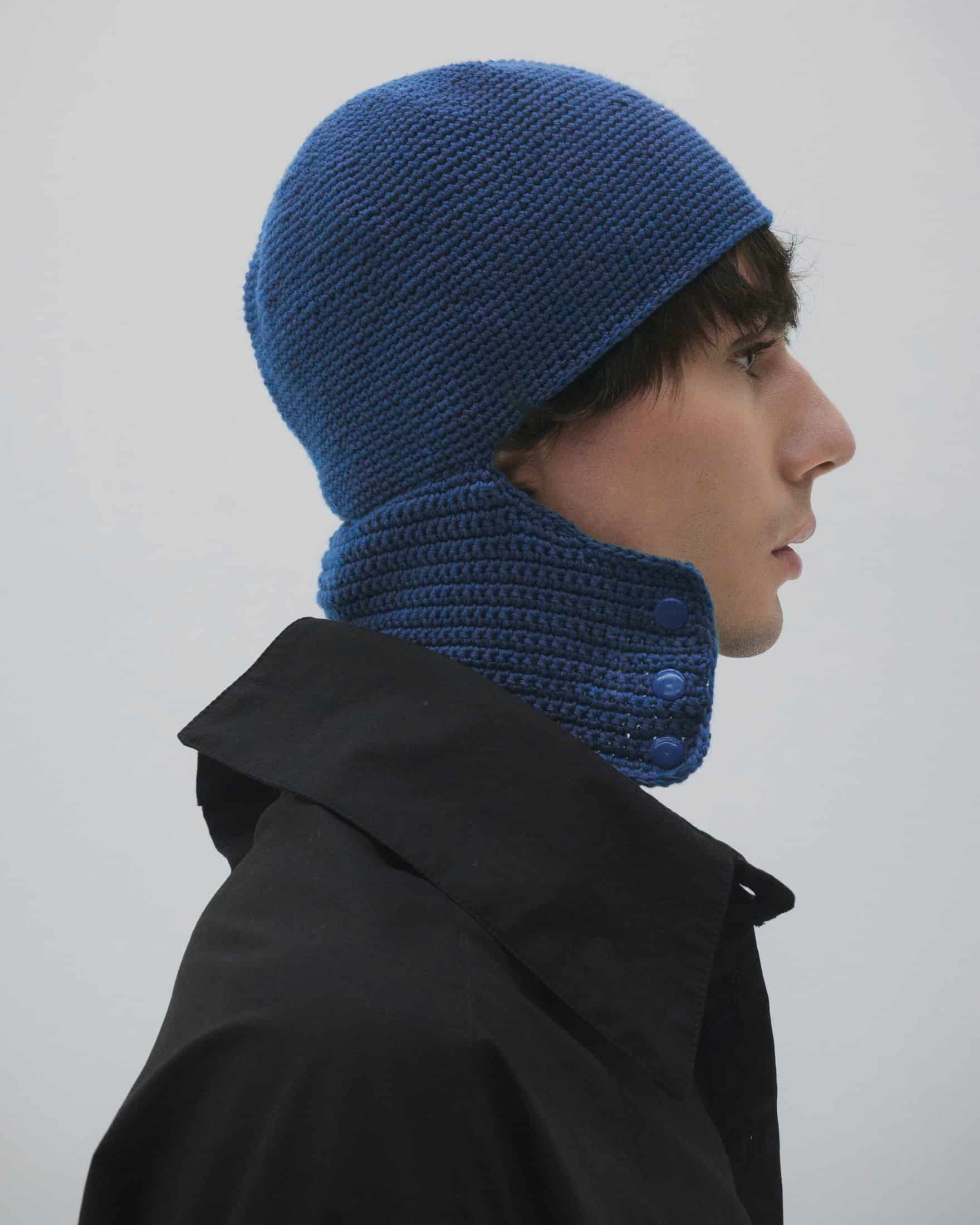 Sombrero Balaclava crochet - miniatura 7