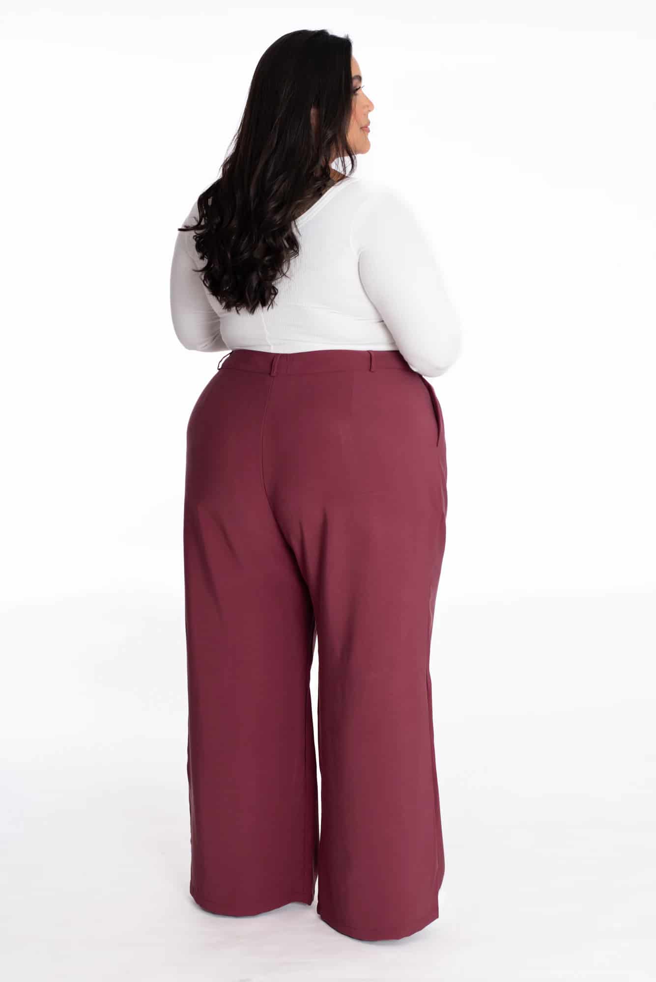 Pantalón Larisa Vino Tinto - miniatura 7