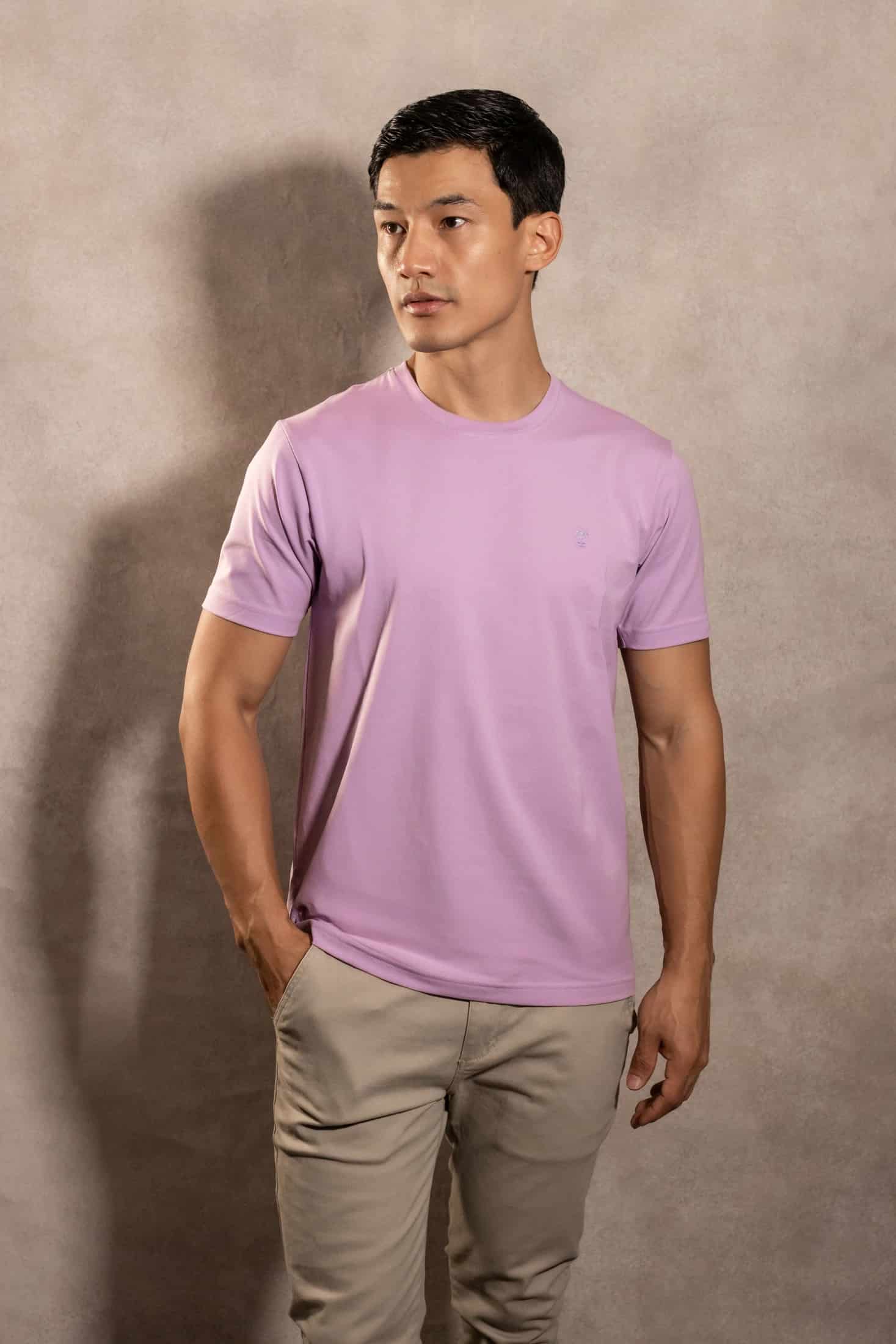 Camiseta Antimanchas Lila - Talla Regular - miniatura 1