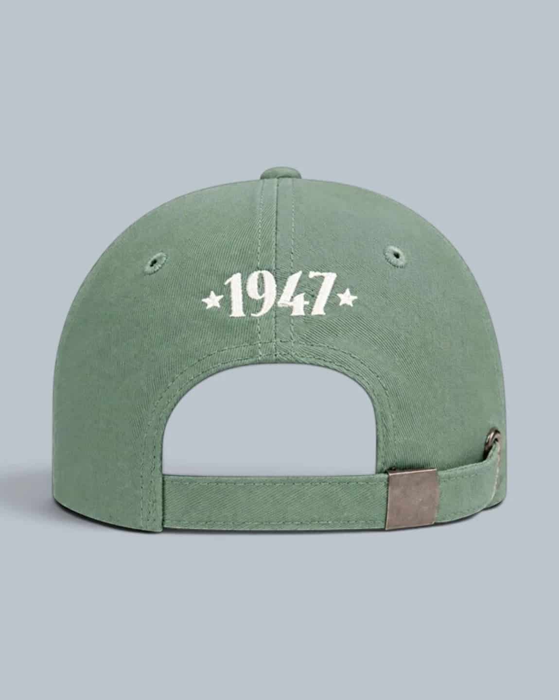 GORRA VERDE PISTACHO ESCUDO SILUETA - miniatura 4