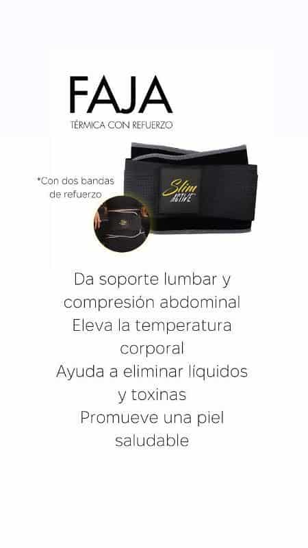 FAJA ABDOMEN SLIM ACTIVE CON REFUERZO - miniatura 1