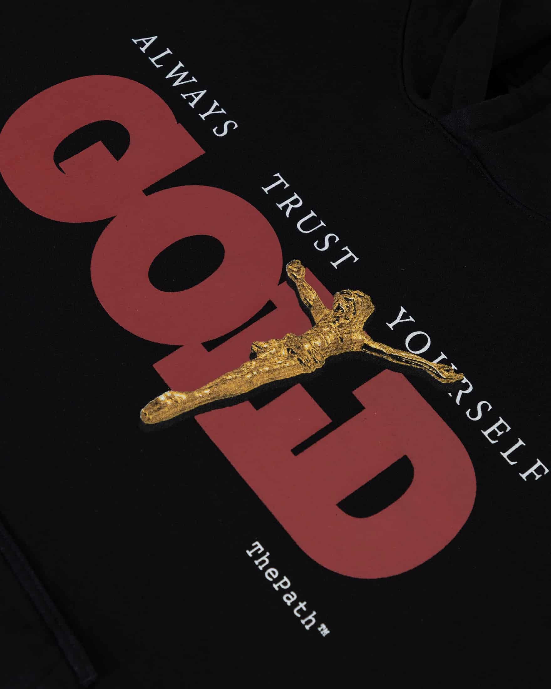 The Path Golden Christ Hoodie Black - miniatura 4