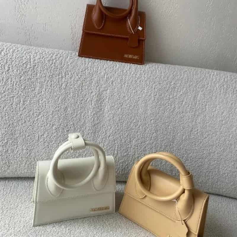 BOLSO JACQUEMUS NUDE DOBLE - miniatura 1
