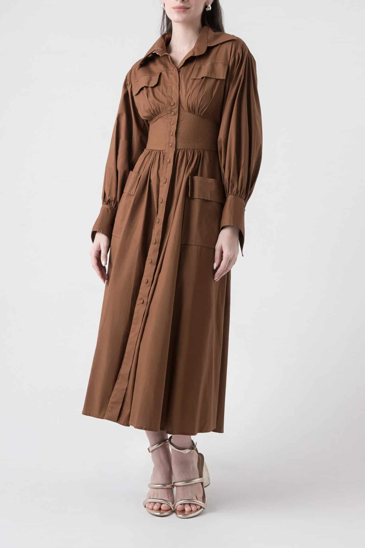 Reina Elizabeth Midi dress - miniatura 3