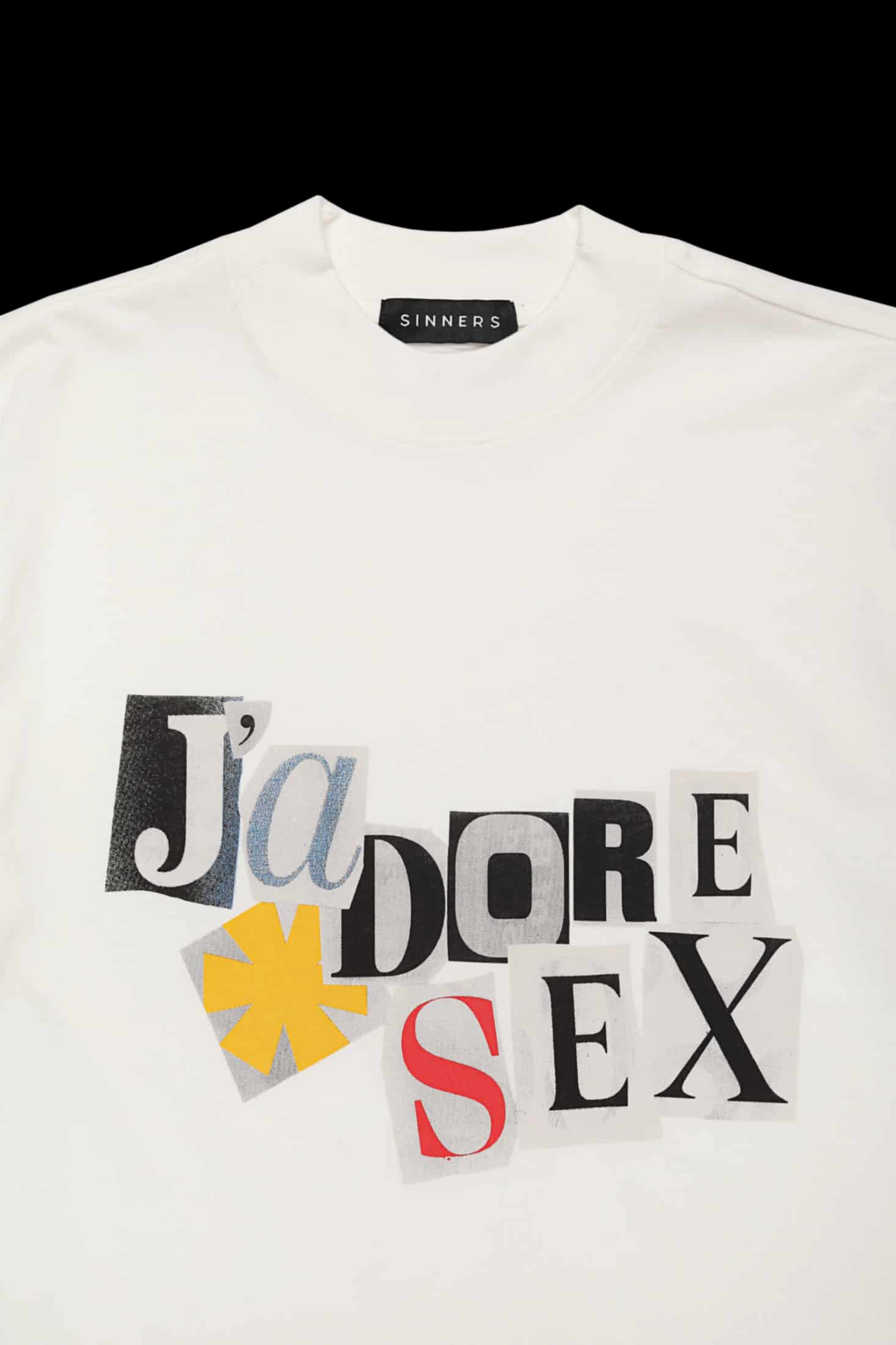 J'ADORE SEX CREME T-SHIRT - miniatura 2