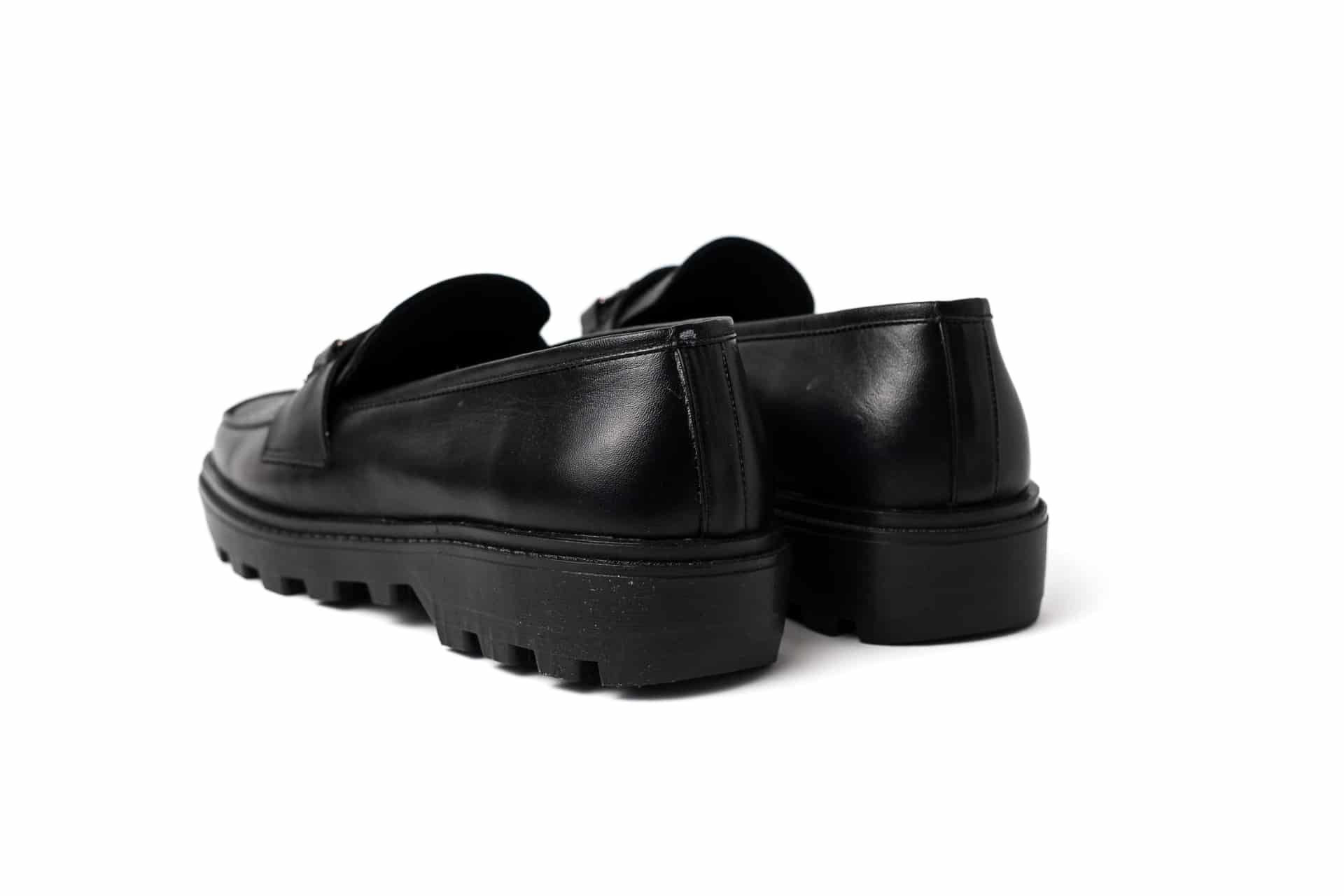 Mocasines Dublín Negro Hebilla Onix - miniatura 3