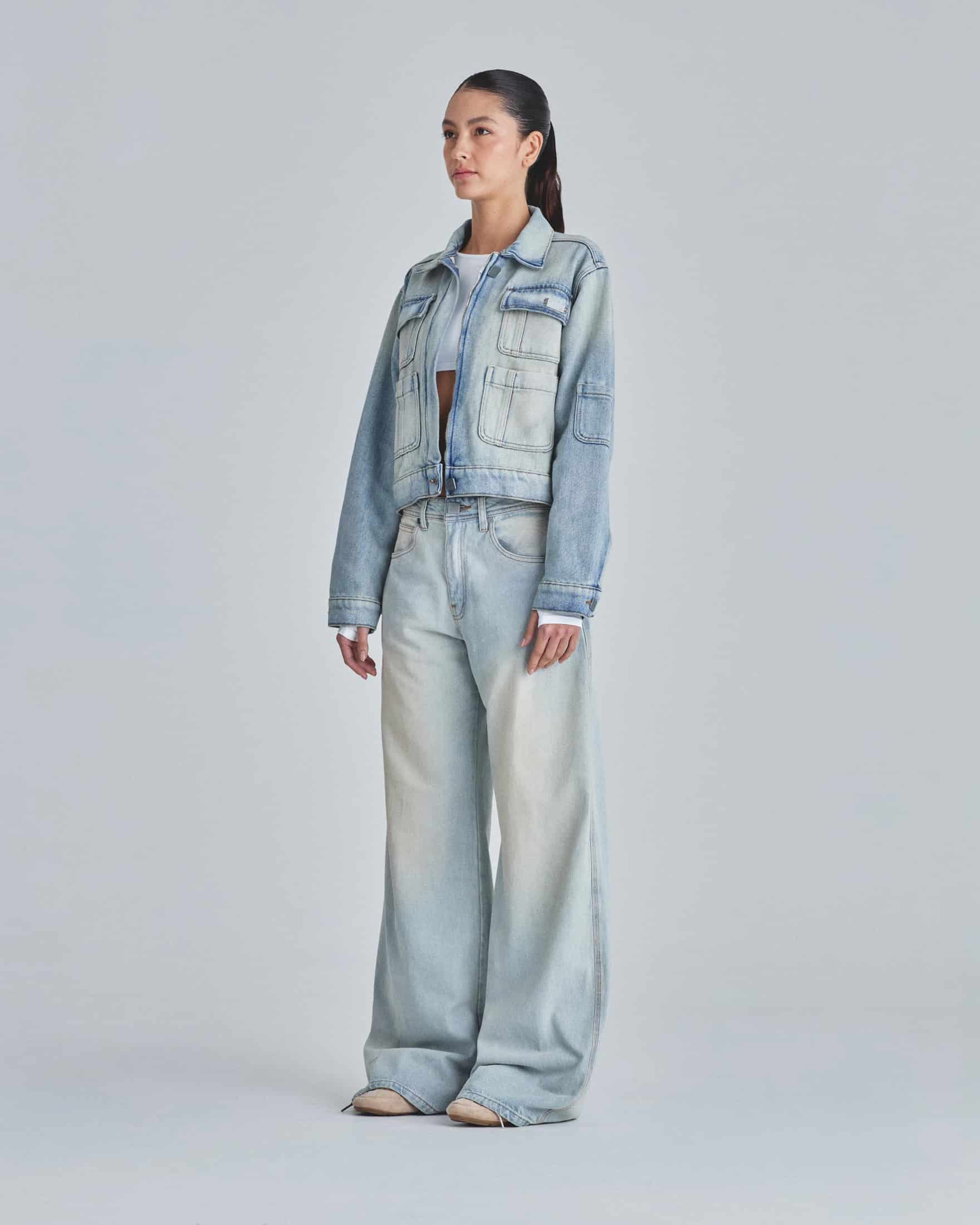 W Line Basic Multipocket Jacket Dirty Ice - miniatura 5