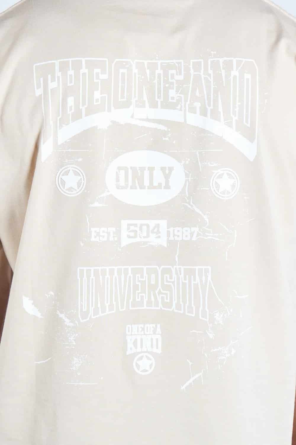 Camiseta oversize ONE OF A KIND - miniatura 6