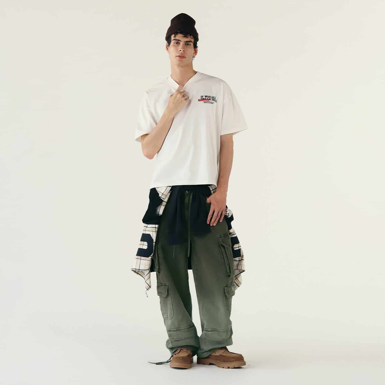 Utility Pocket Cargo Pants - Green - miniatura 3