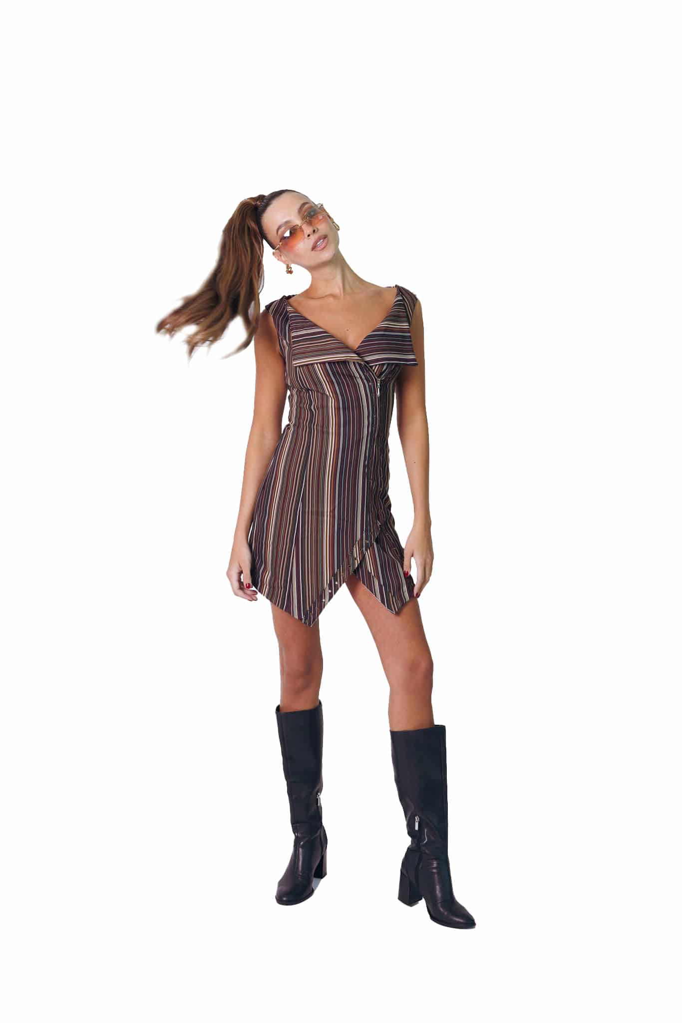 Crimson Rush Mini Dress - miniatura 5