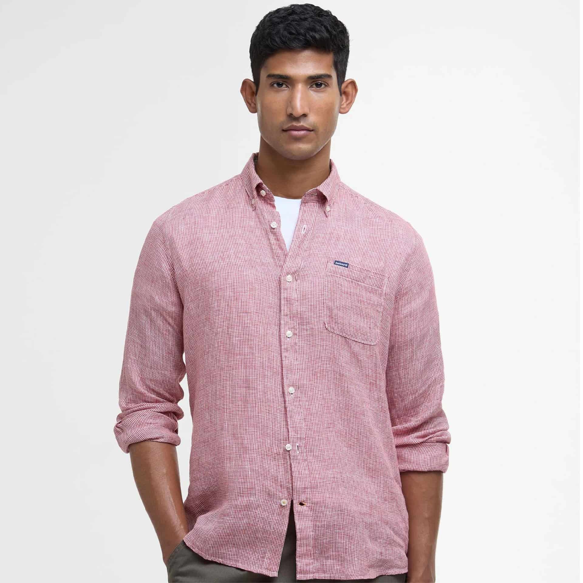Linton Tailored Long-Sleeved Shirt - miniatura 1