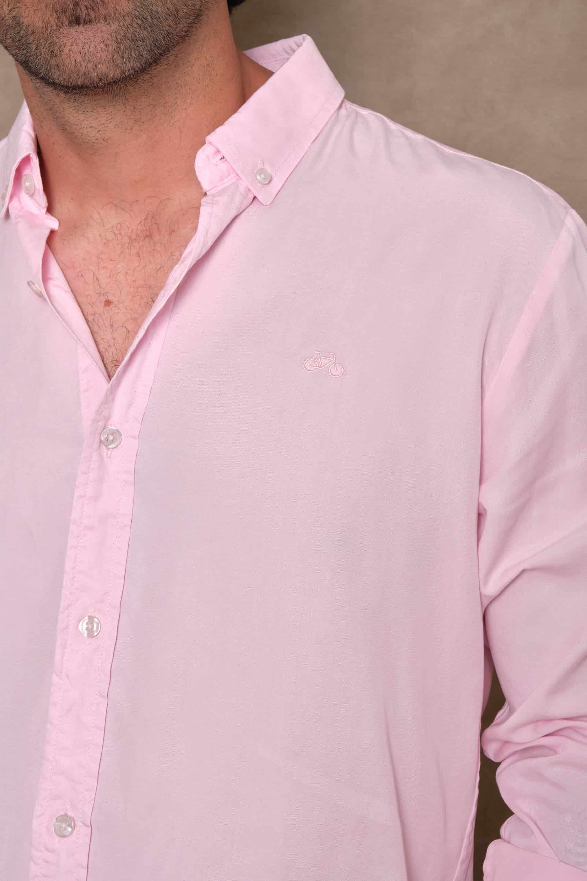CAMISA LYOCELL NP BABY PINK - miniatura 2