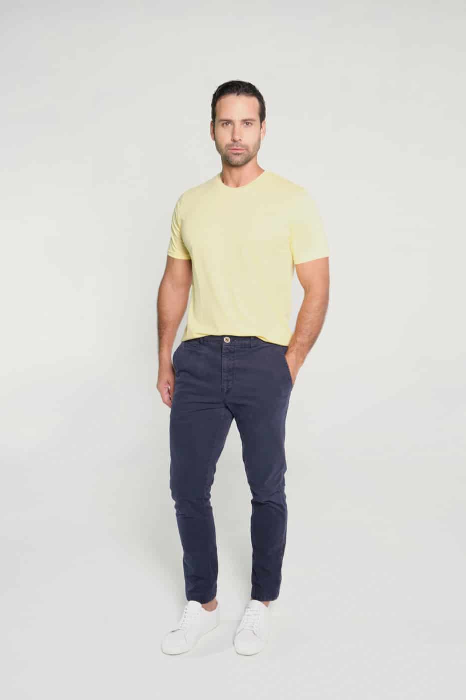 Camiseta T-shirt Amarillo Guinda - miniatura 2
