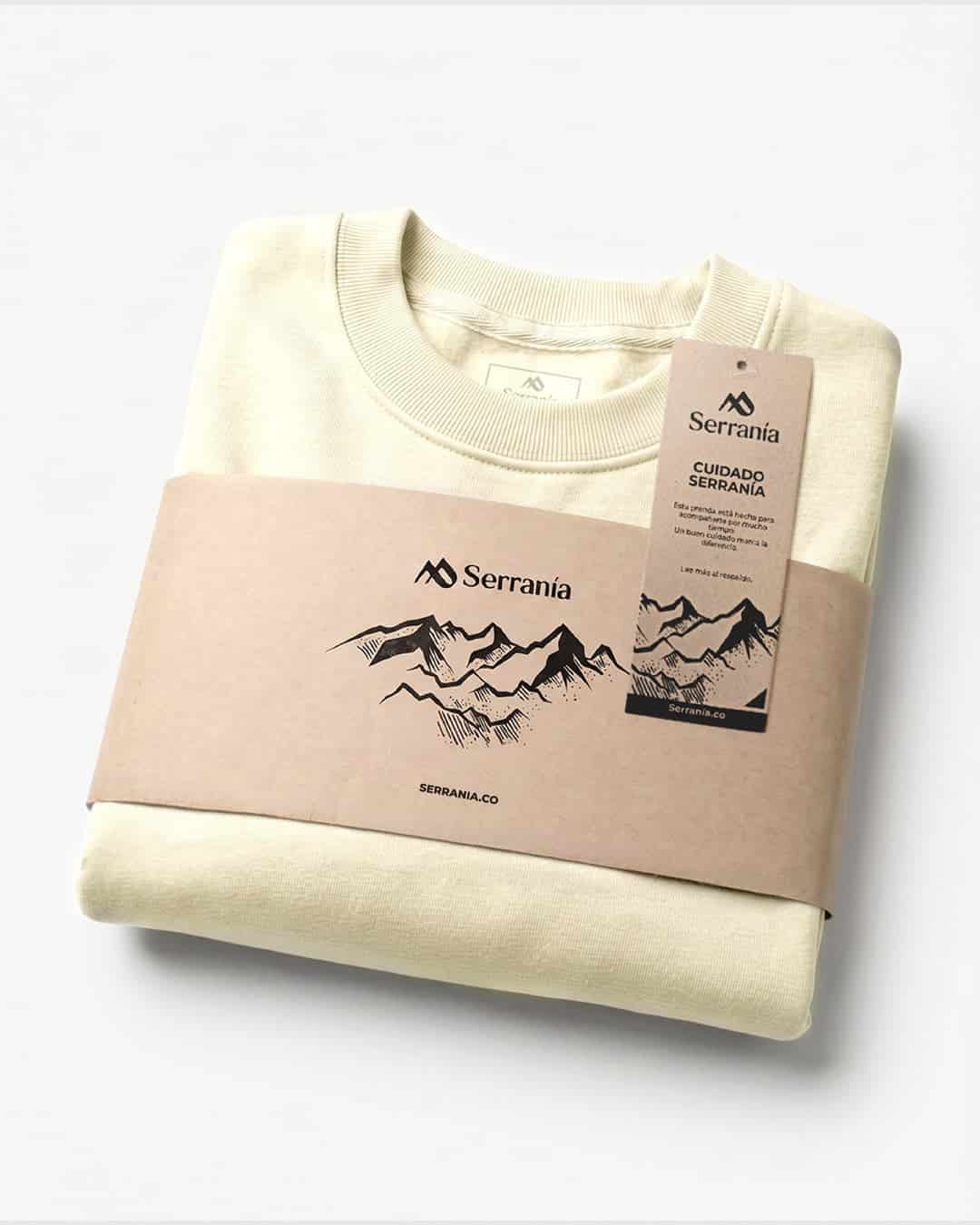 Buzo Unisex Marfil Colibrí Escudo - miniatura 5