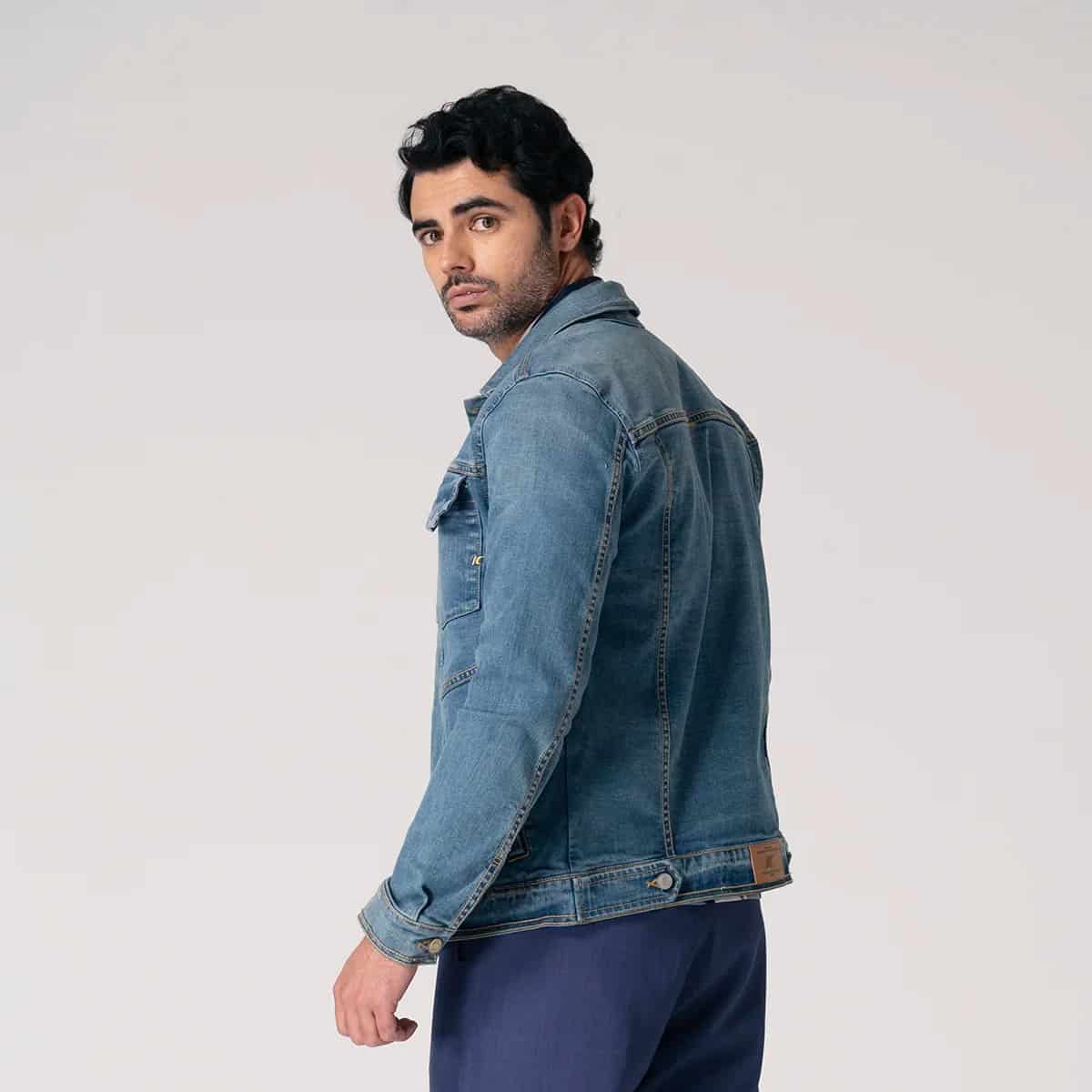 Chaqueta Denim Slim Clasica Italo - miniatura 3