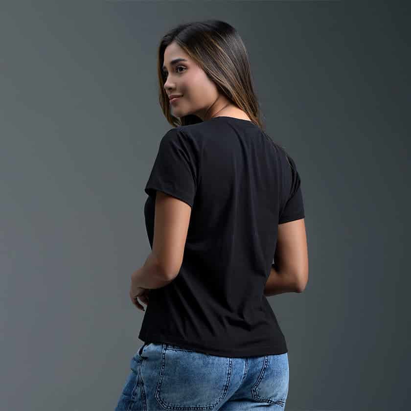 Camiseta Mujer Negra - miniatura 2