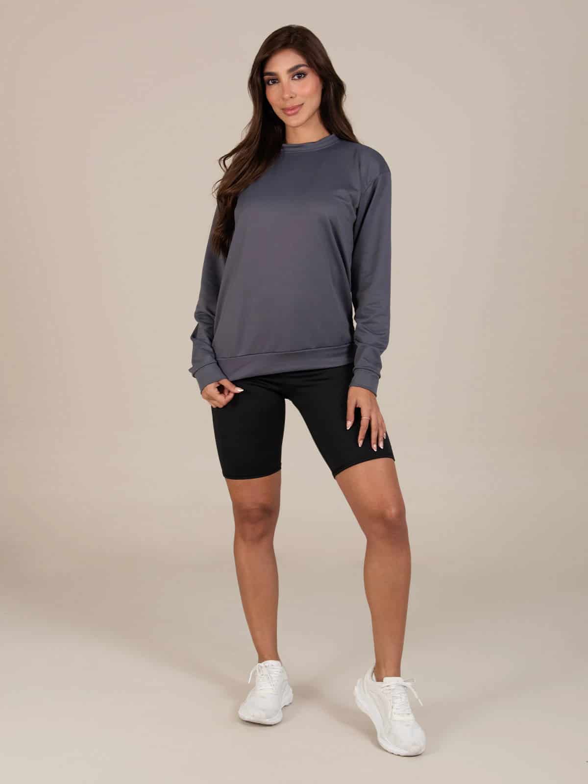 BUZO UNISEX SORONA GRIS OSCURO - miniatura 2