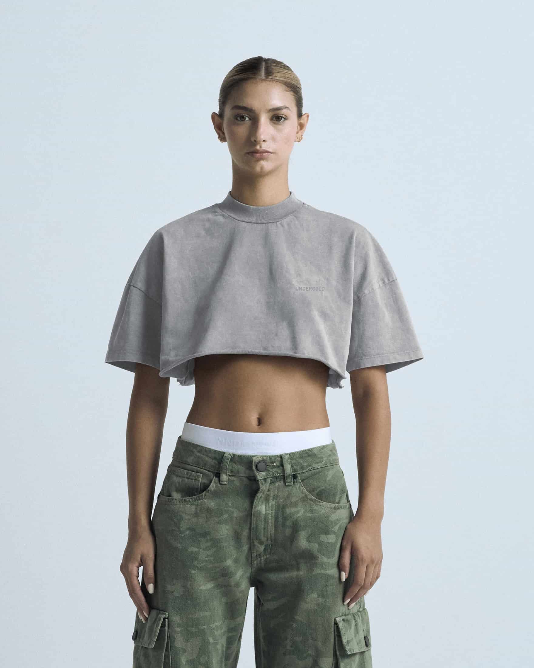 Pack X3 Line Logo Crop Top - miniatura 3