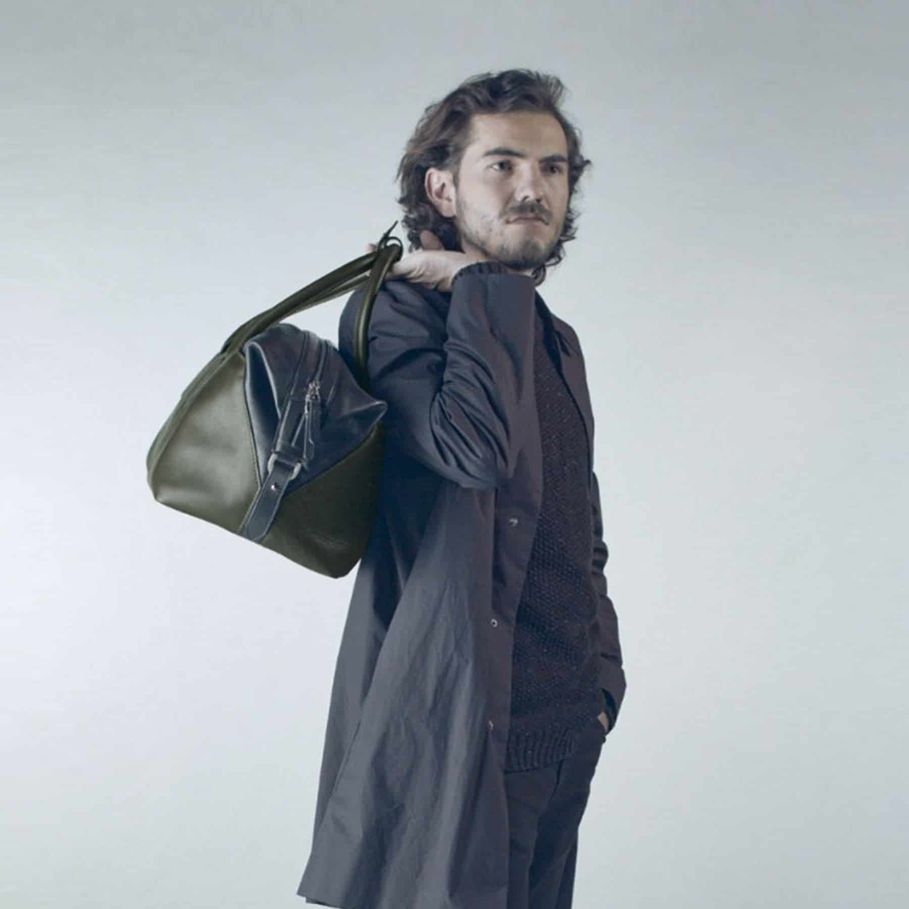 Heritage Holdall Pull Up Cognac - miniatura 2