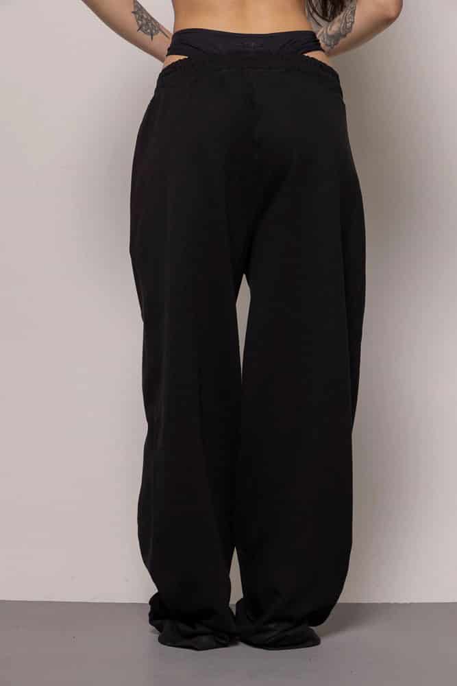 Sudadera 8727 Sgo Dama-Negra - miniatura 4