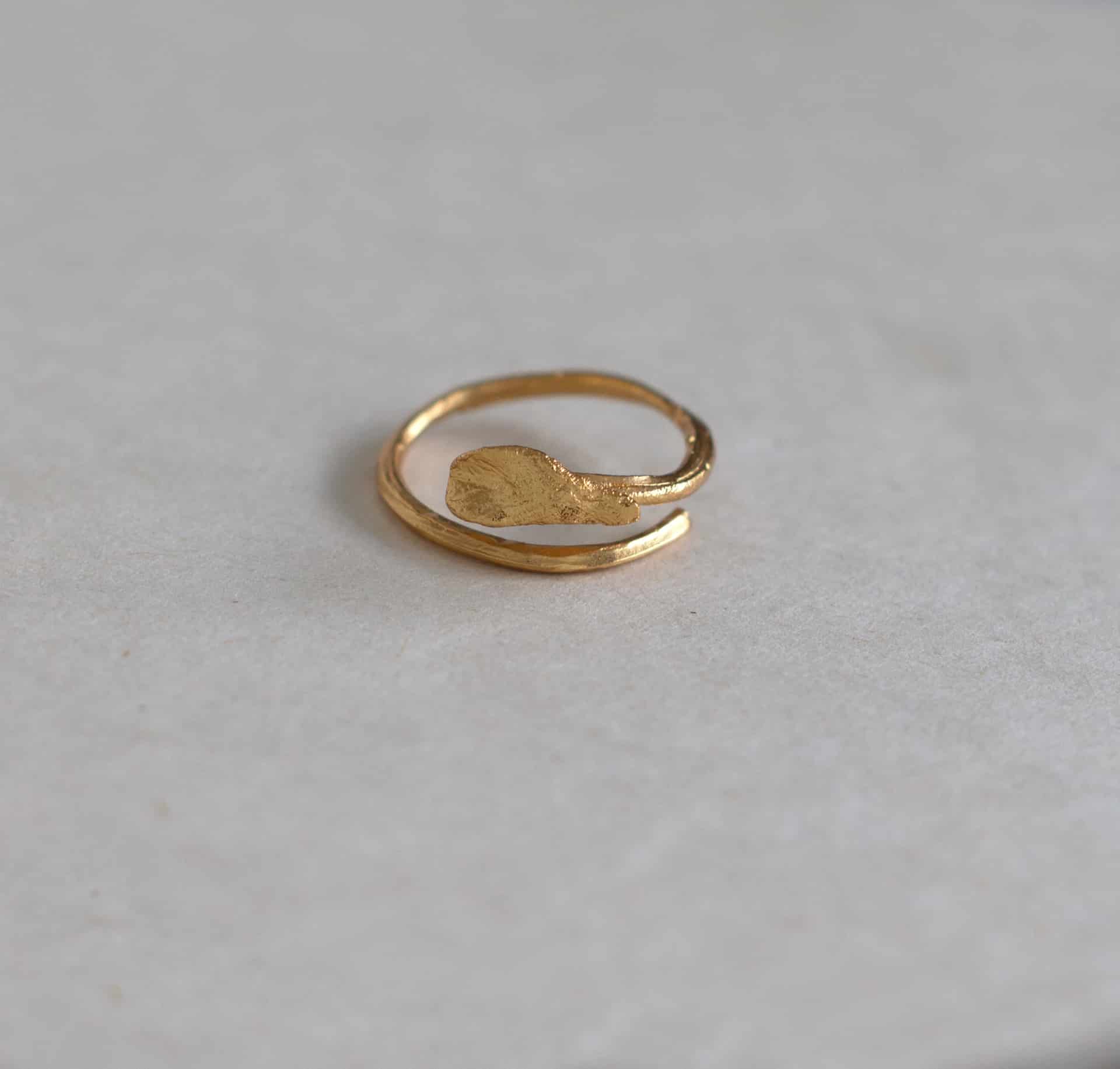 Anillo Hoja rábano - miniatura 1