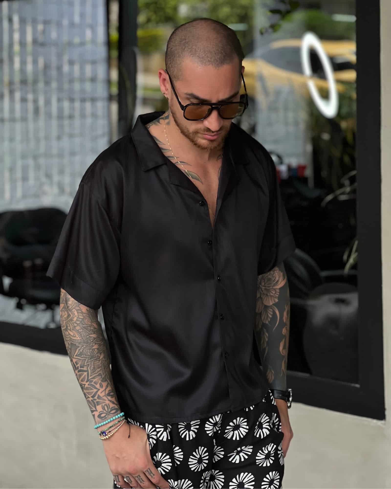 Camisa napoleon black - miniatura 5