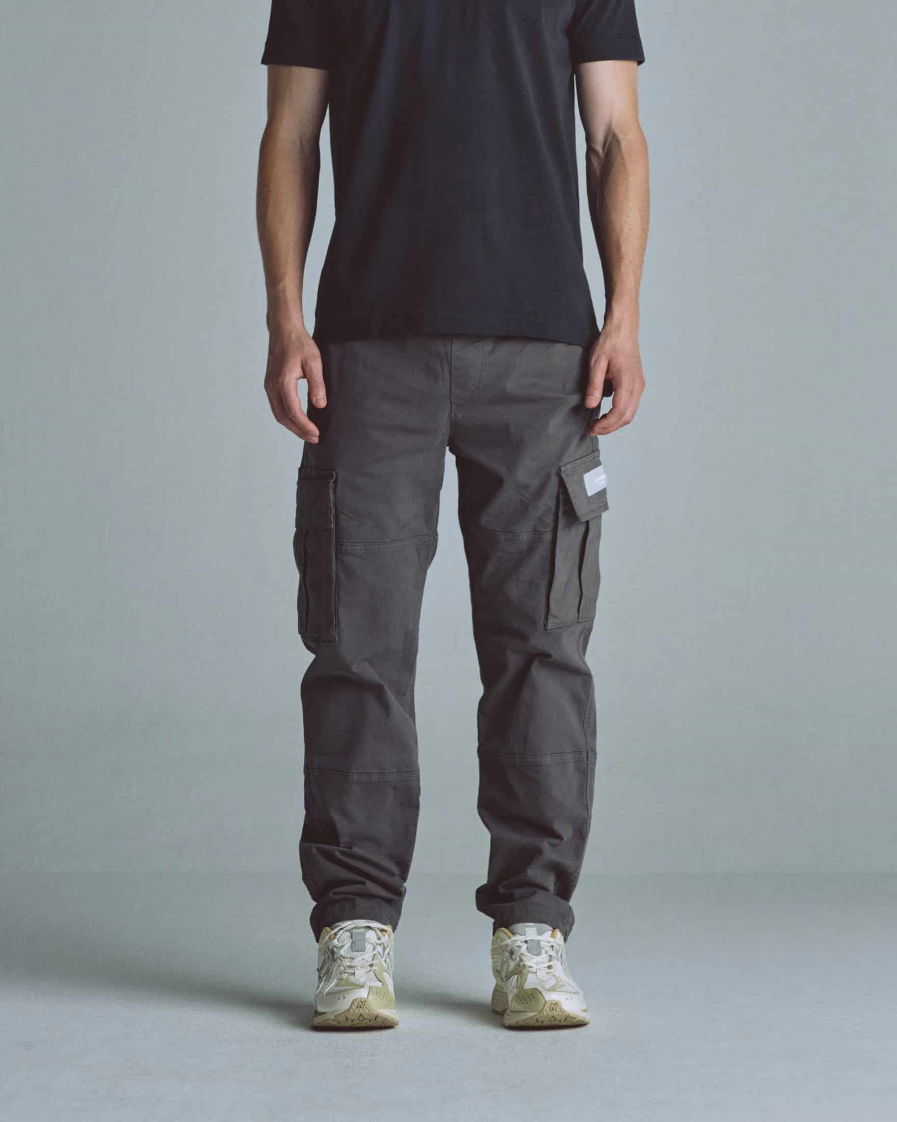 Basics Relaxed Cargo Pant Gray - miniatura 7