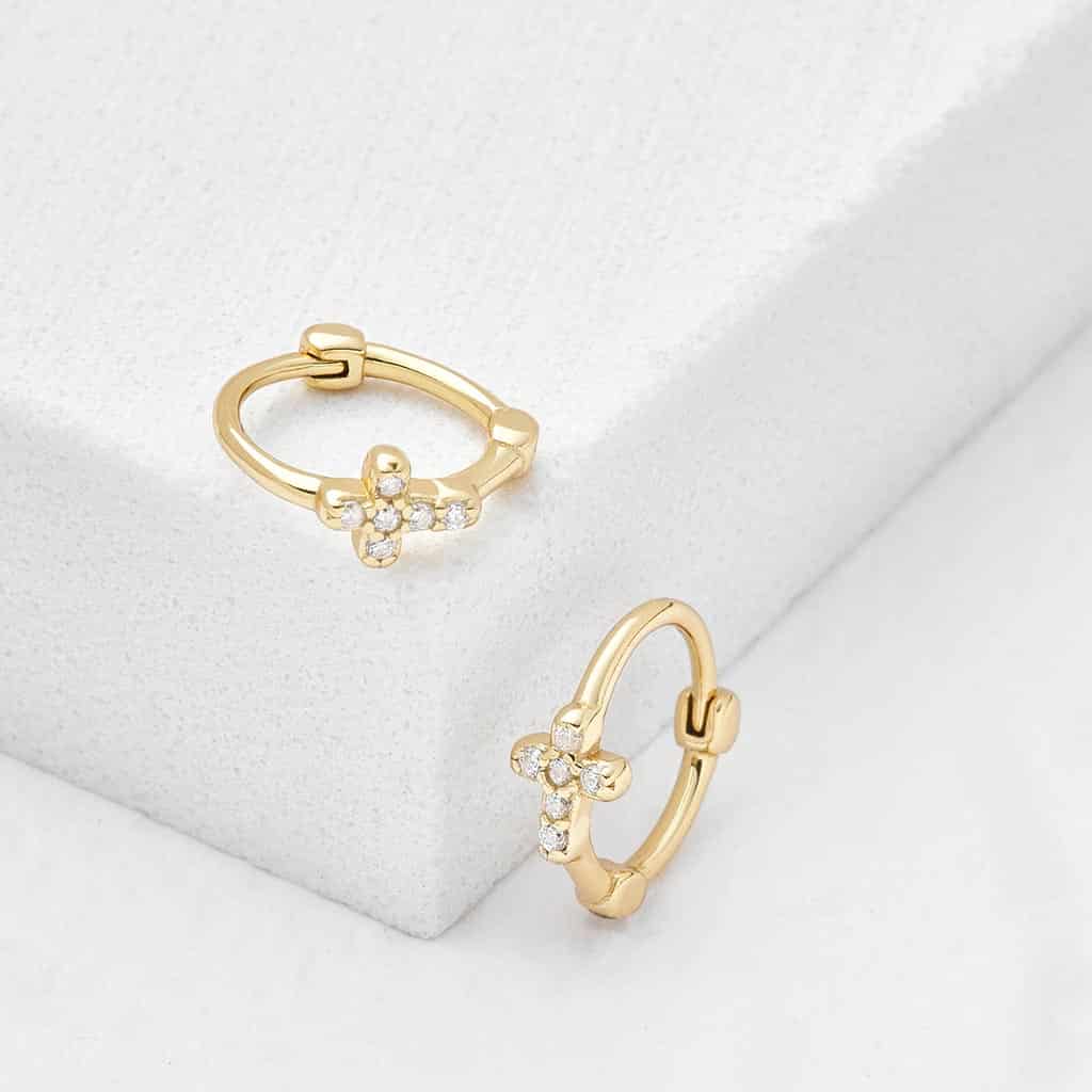 Aretes Cruz - miniatura 3