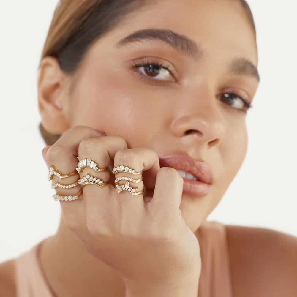 Anillo Tiara Marquises - miniatura 3