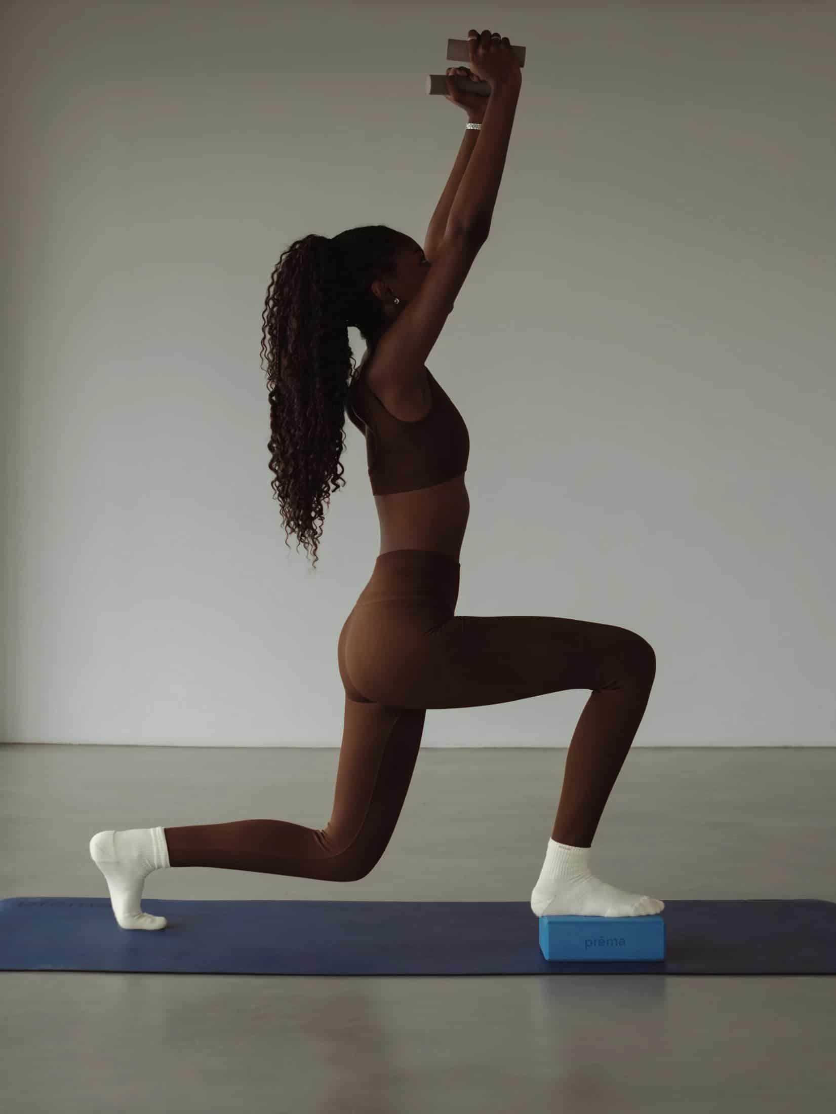 SHAPER SEAMLESS LEGGINGS - SEPIA - miniatura 5