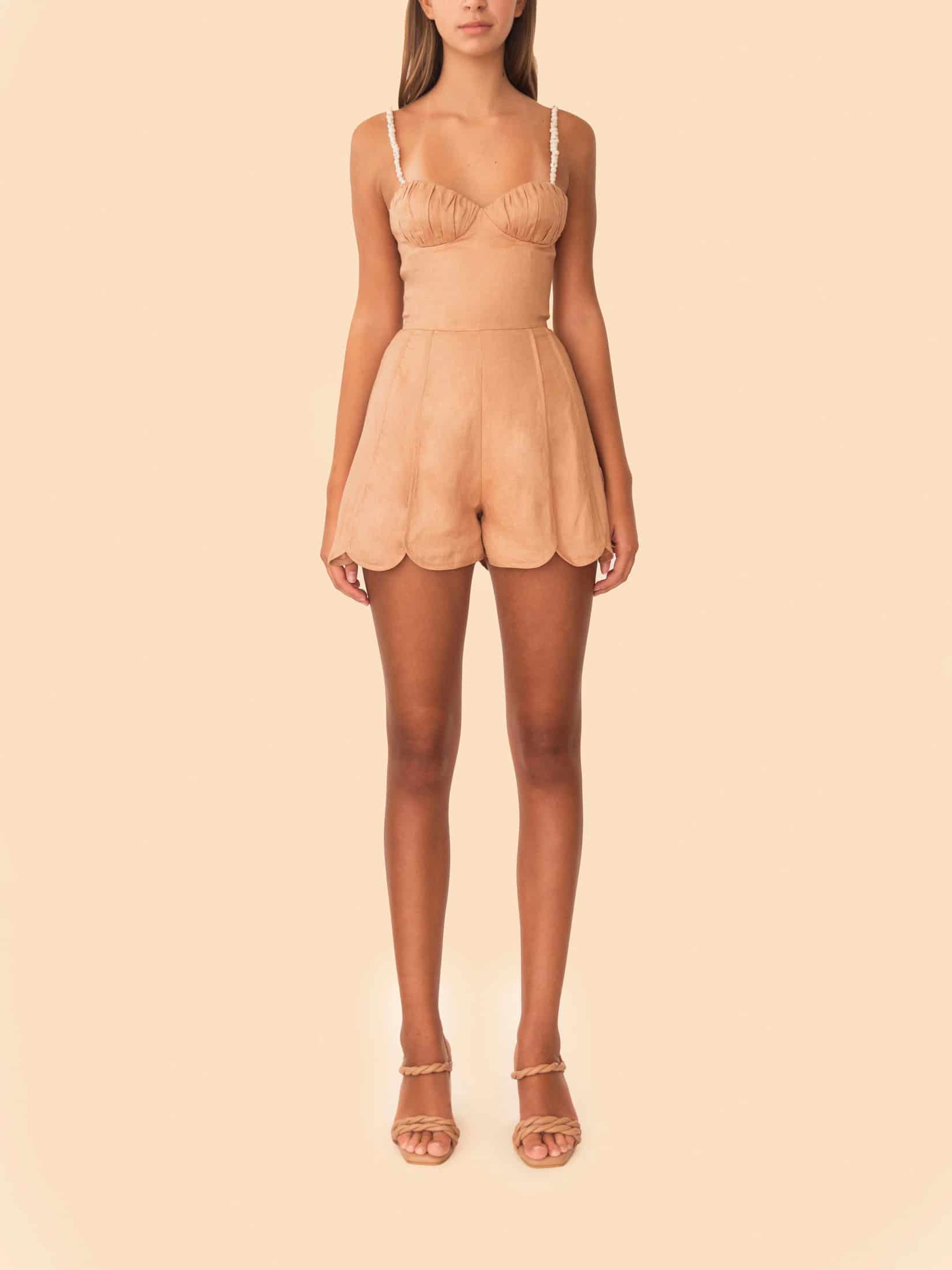 CORAL ROMPER ALMOND - miniatura 1