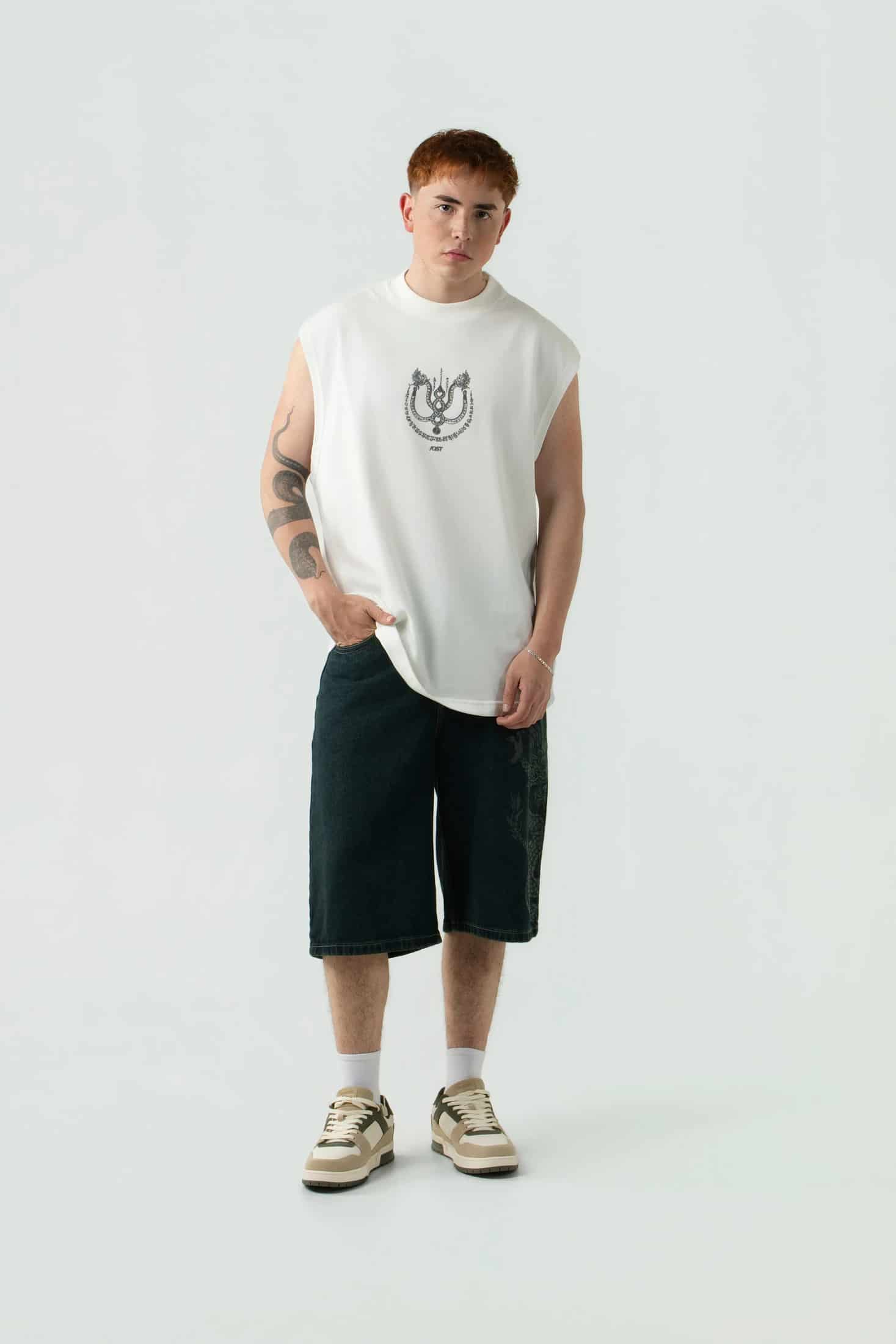CAMISETA MANGA SISA COLOR IVORY - miniatura 3