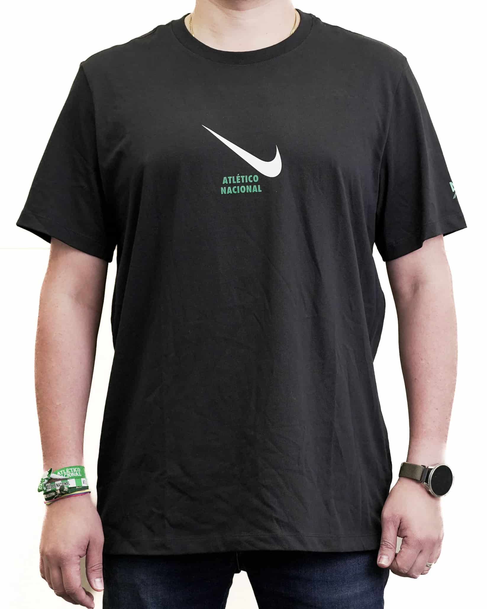 CAMISETA NEGRA HOMBRE HARD WORK NIKE - miniatura 5