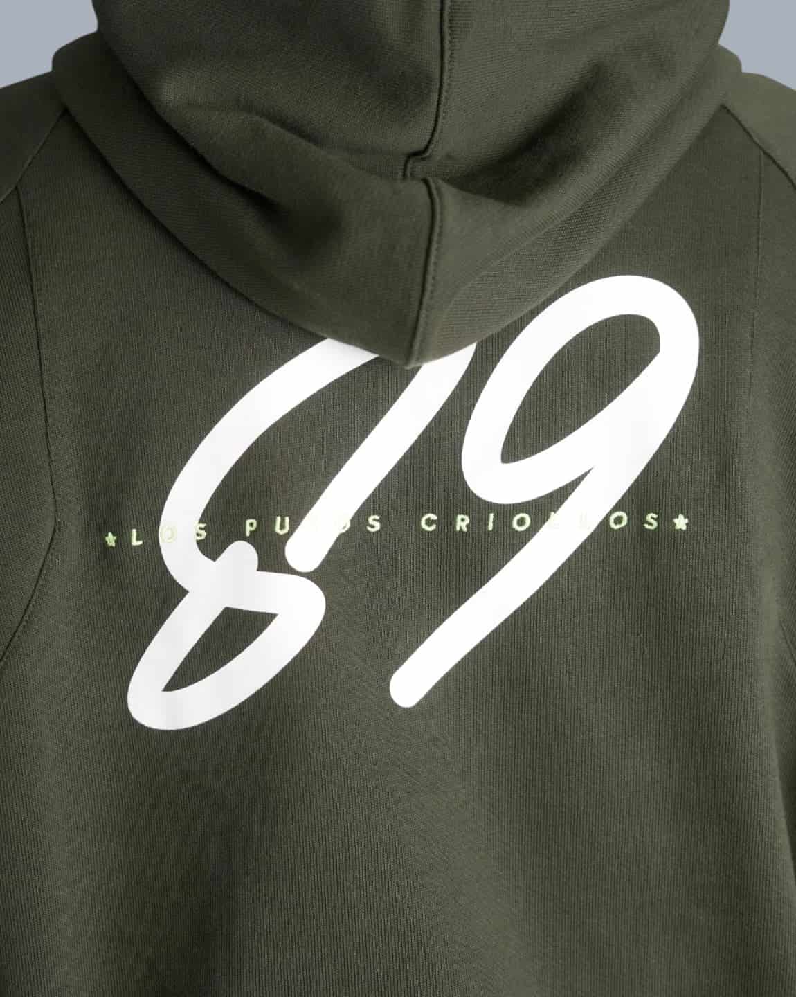 HOODIE VERDE HOMBRE FRENTE AN - 89 - miniatura 4