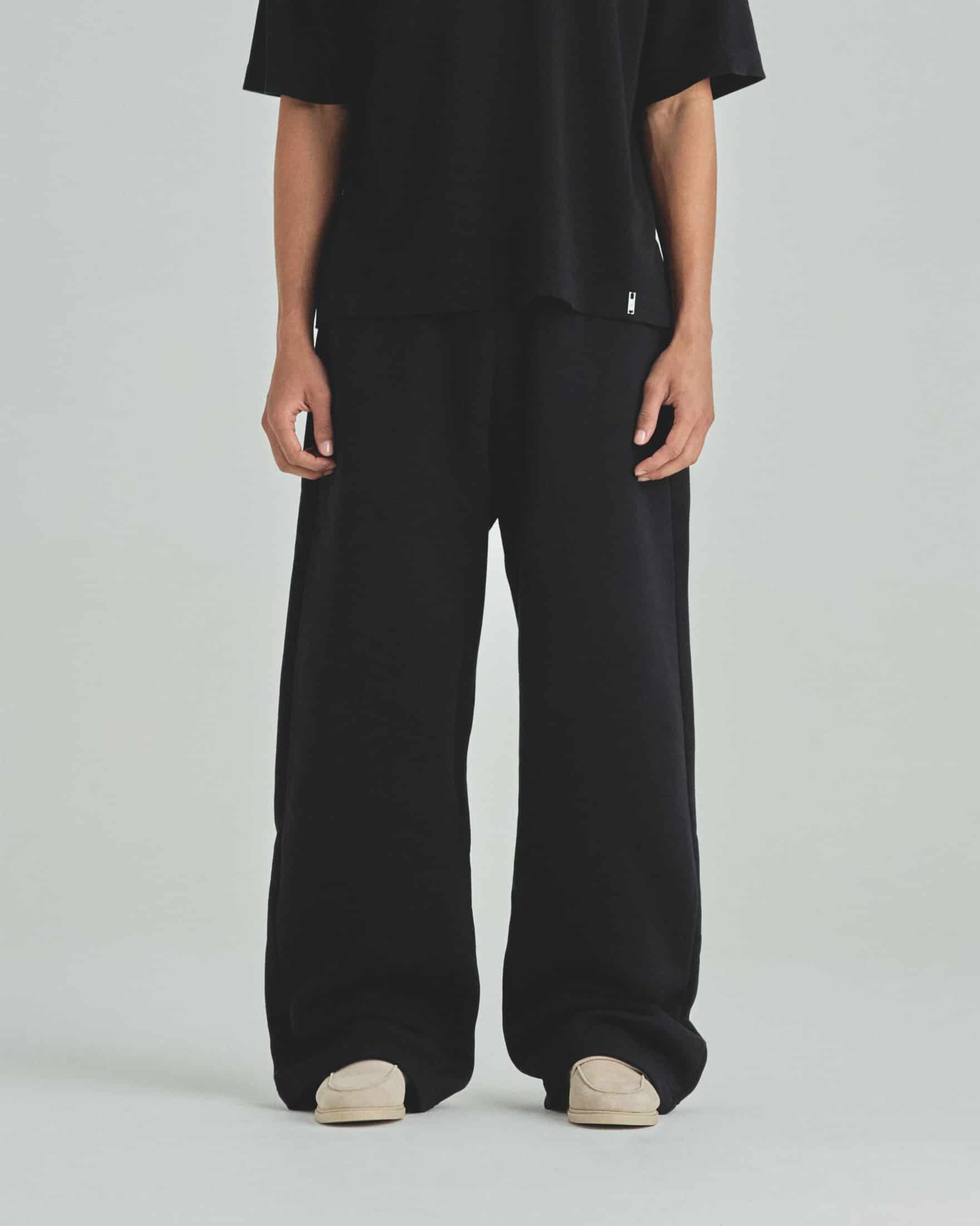 Blanks Barrel Straight Pants Black - miniatura 12