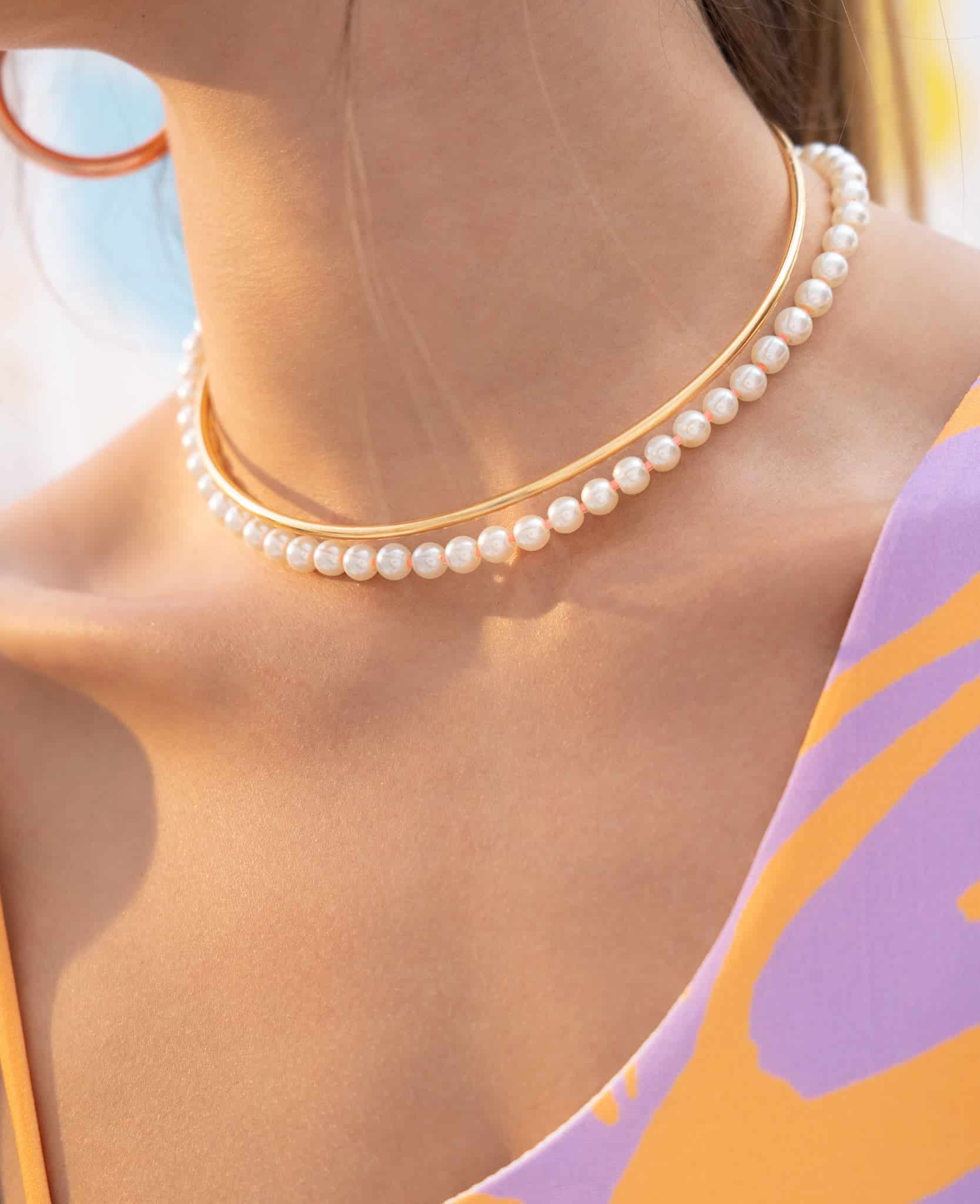 Choker Pearls Party - miniatura 3
