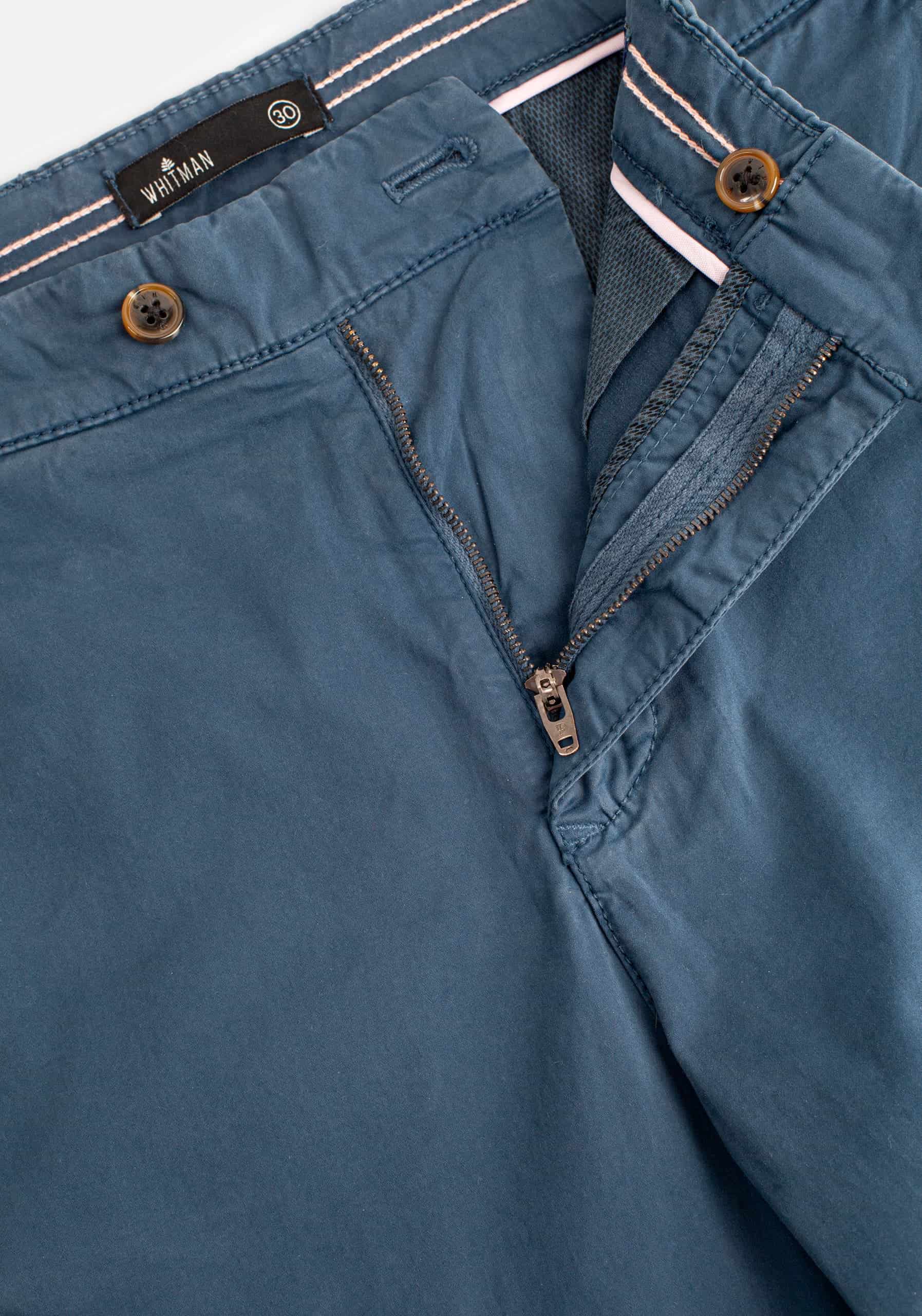 Pantalón H Chino Azul Petroleo - miniatura 3
