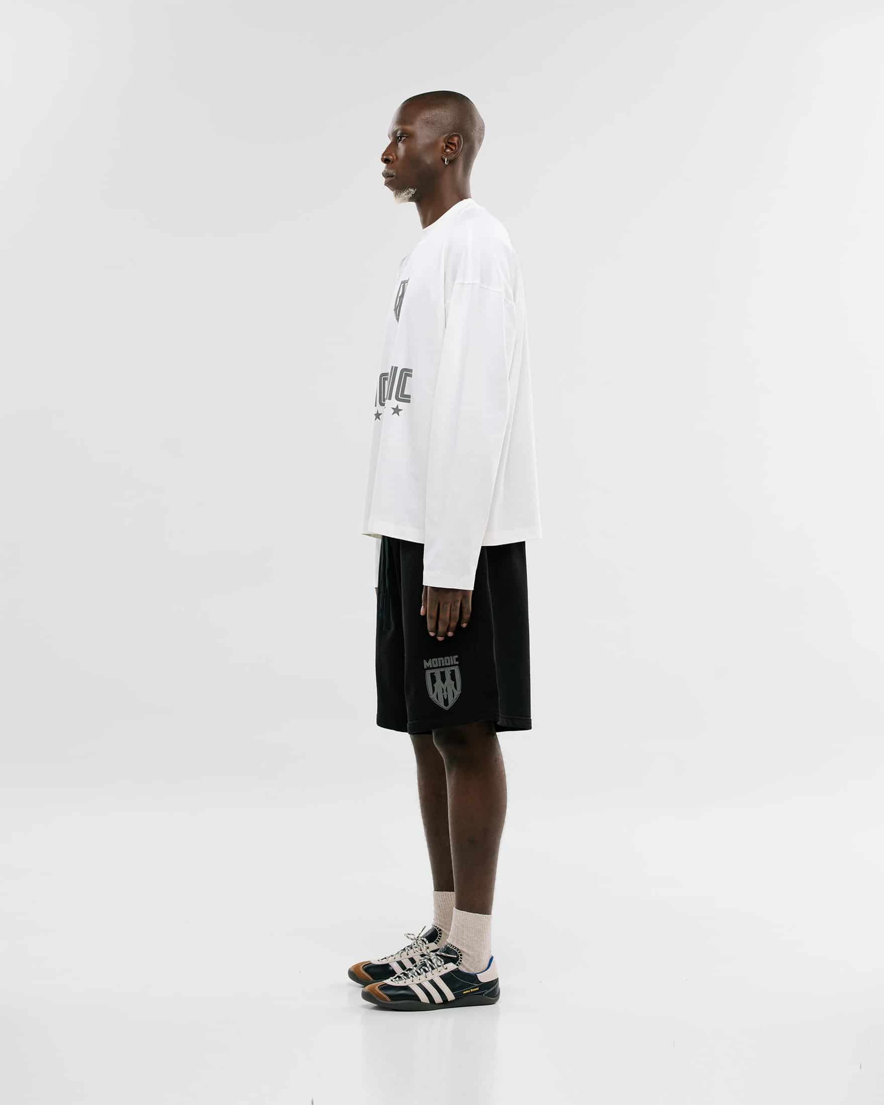 Camiseta Oversized Shield Long Sleeve - Off White - miniatura 8