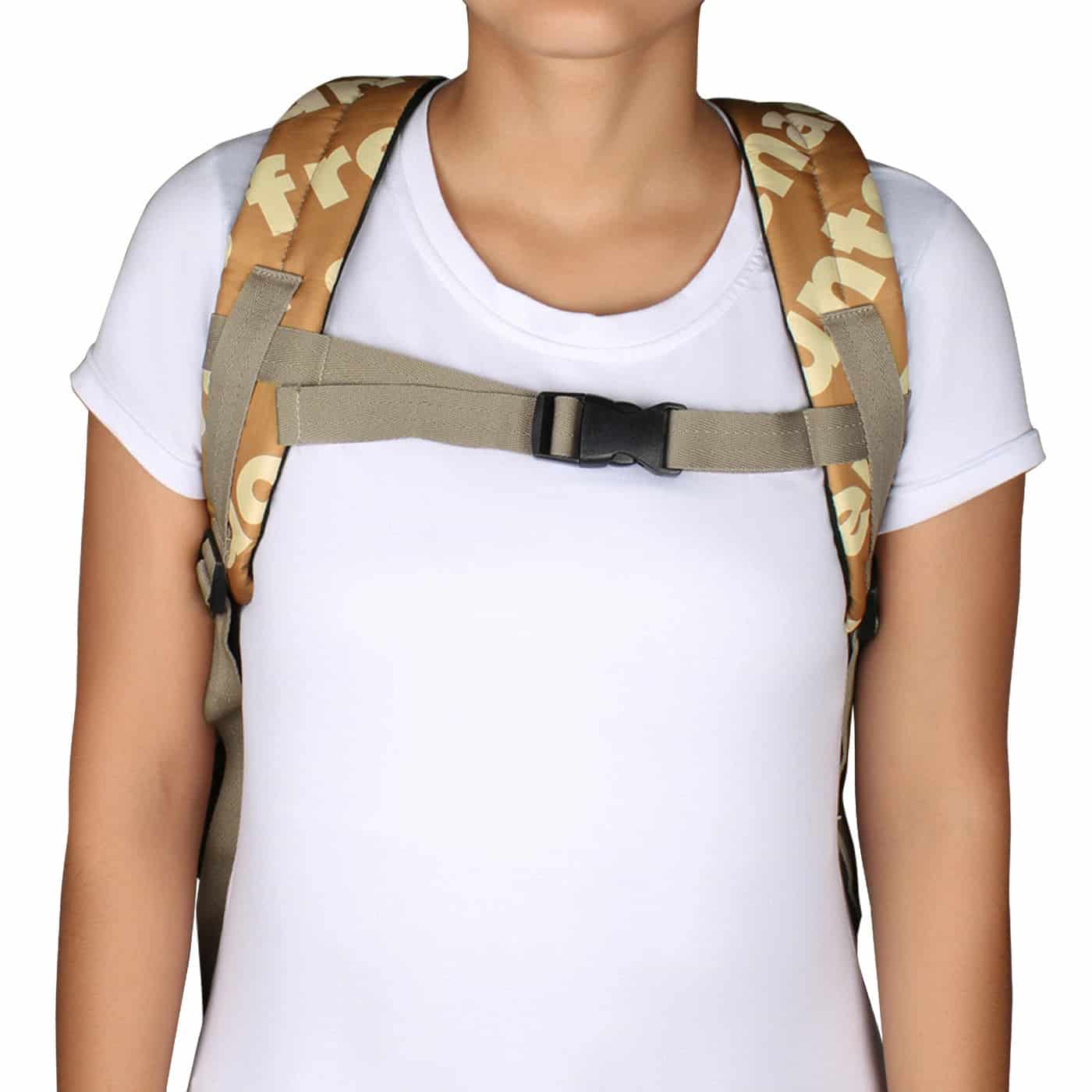 Morral Cabina Tapa  Citybags Estampado Ultra Freedom - miniatura 7