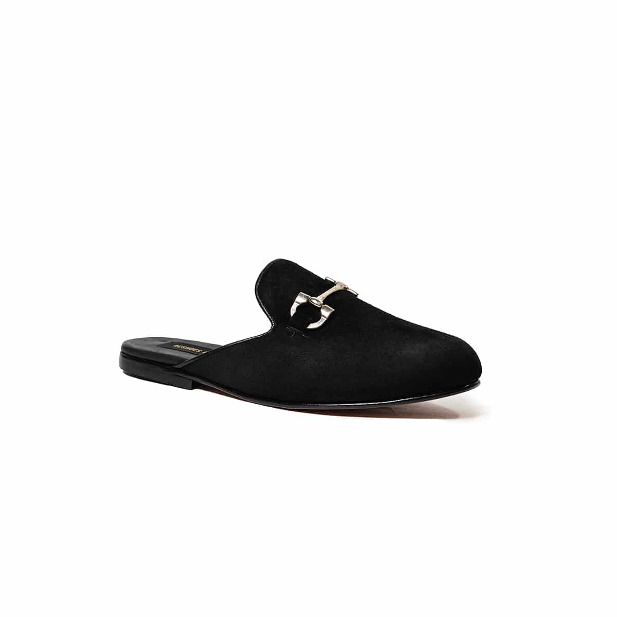 Mules Gamuza Negra - miniatura 1