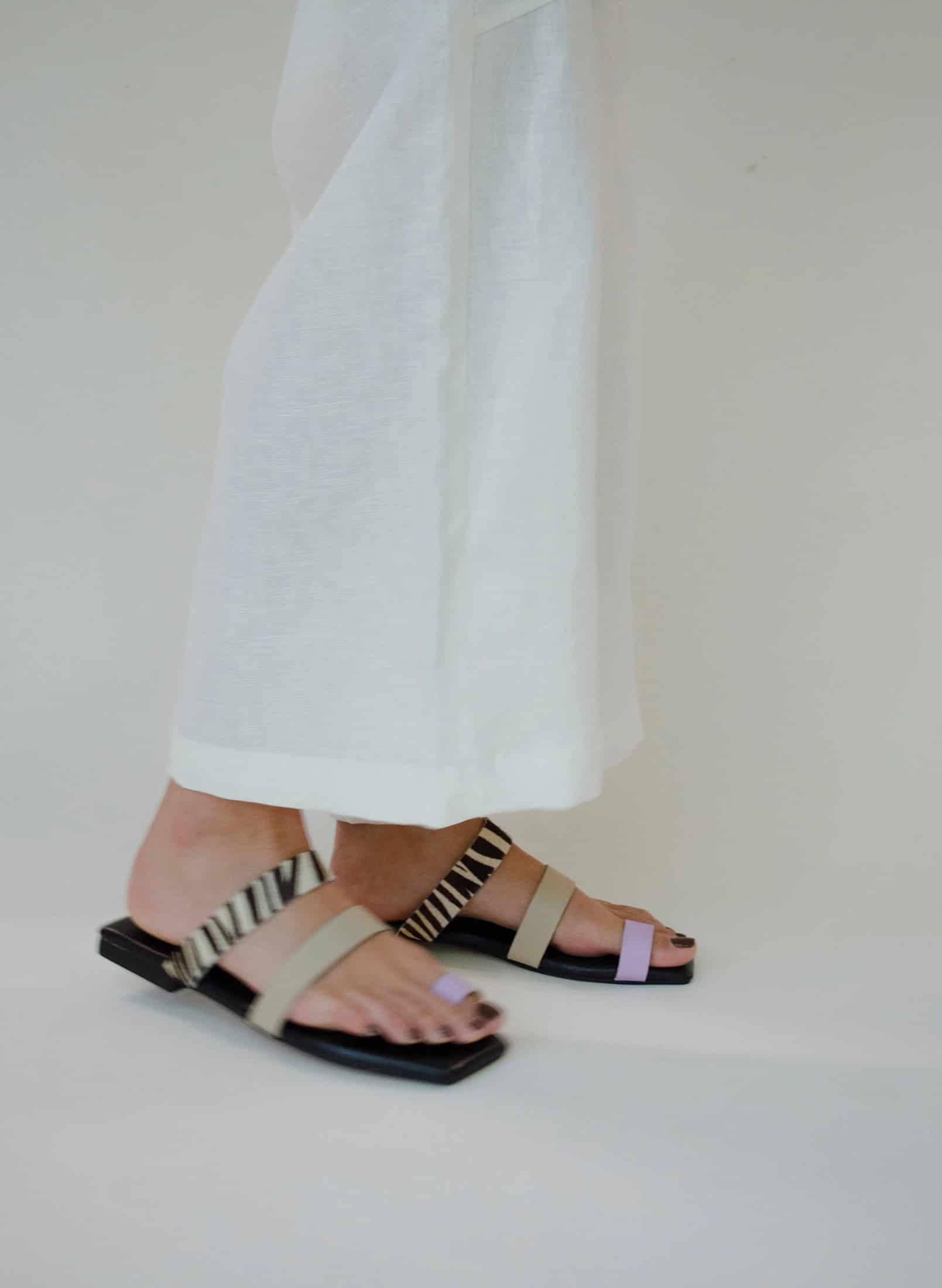 The Ocaso sandal – lila/taupe - miniatura 3