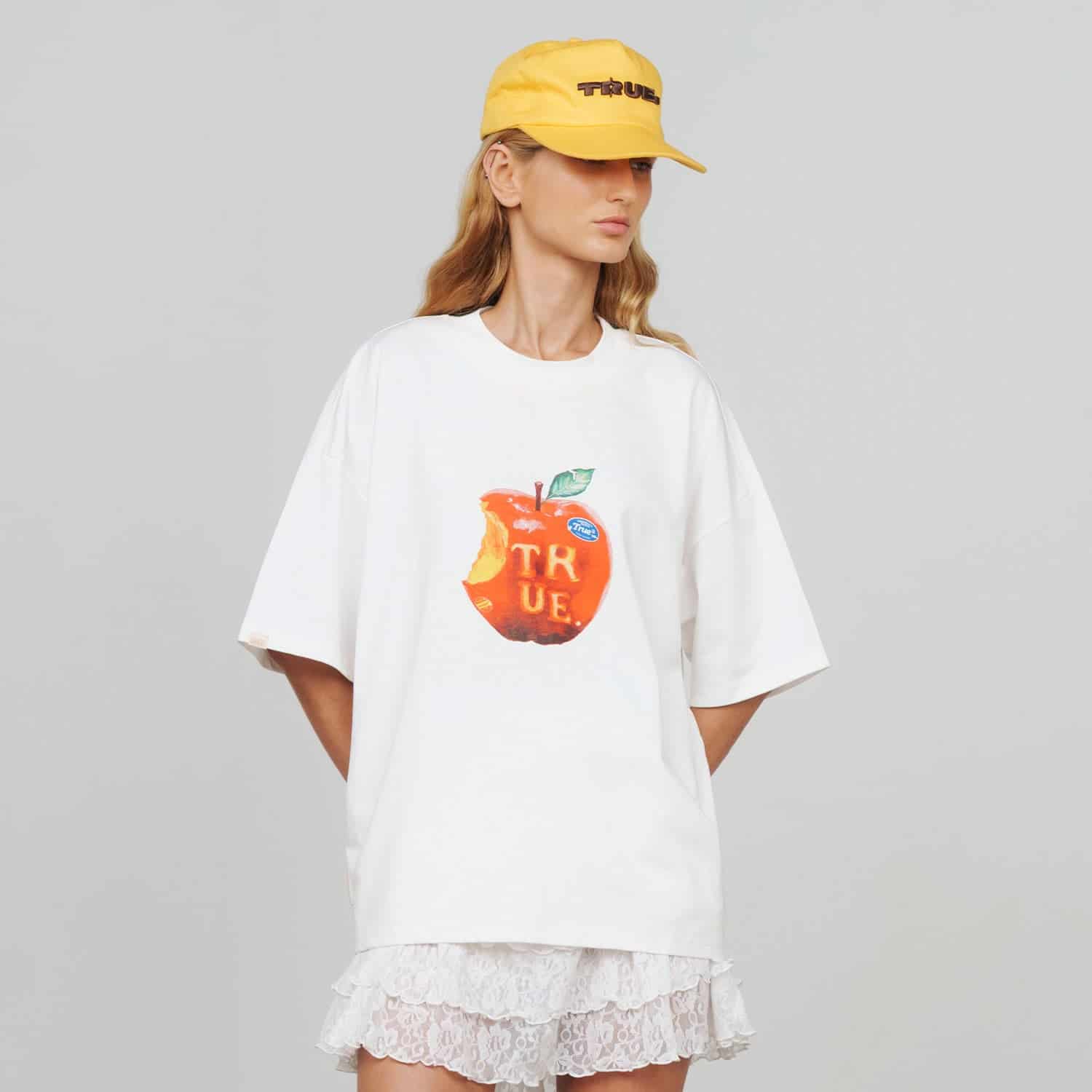 Juicy Boxy Tee - Cream - miniatura 3