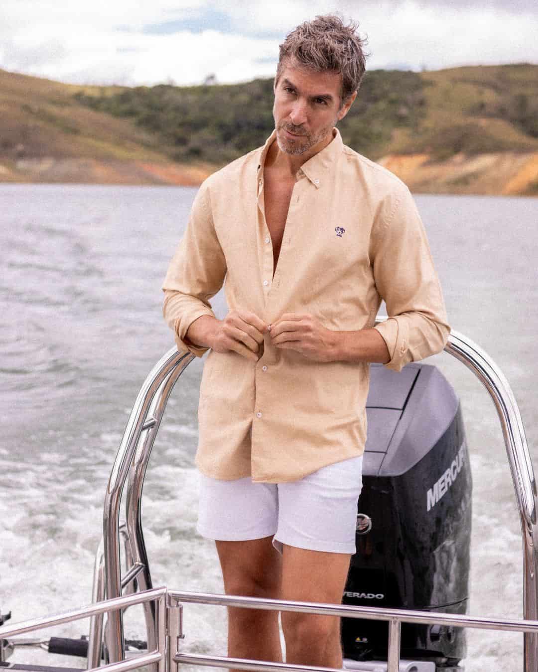 Camisa Antimanchas Oxford Arena - Talla Regular - miniatura 4