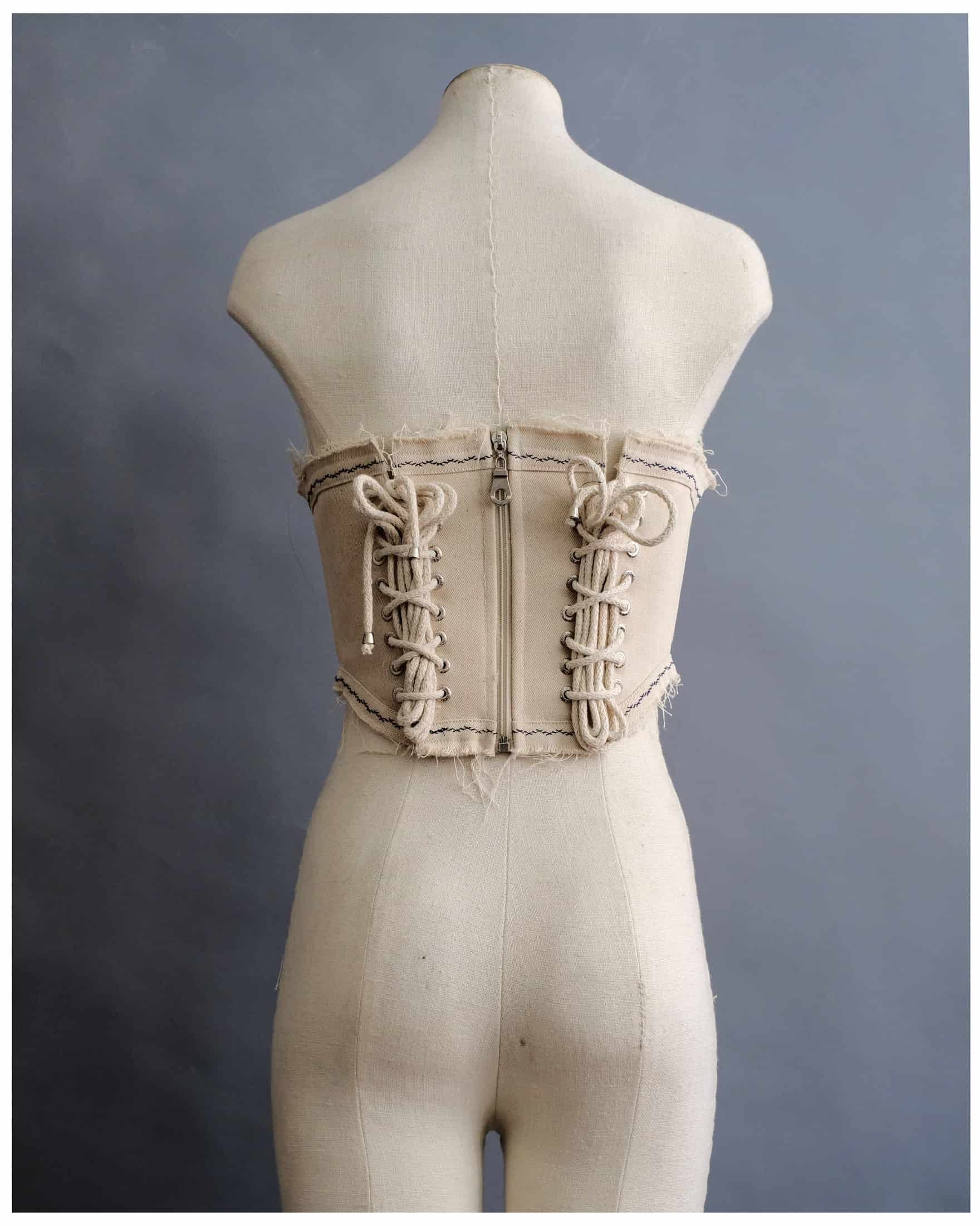 Corset ramas azules - miniatura 2