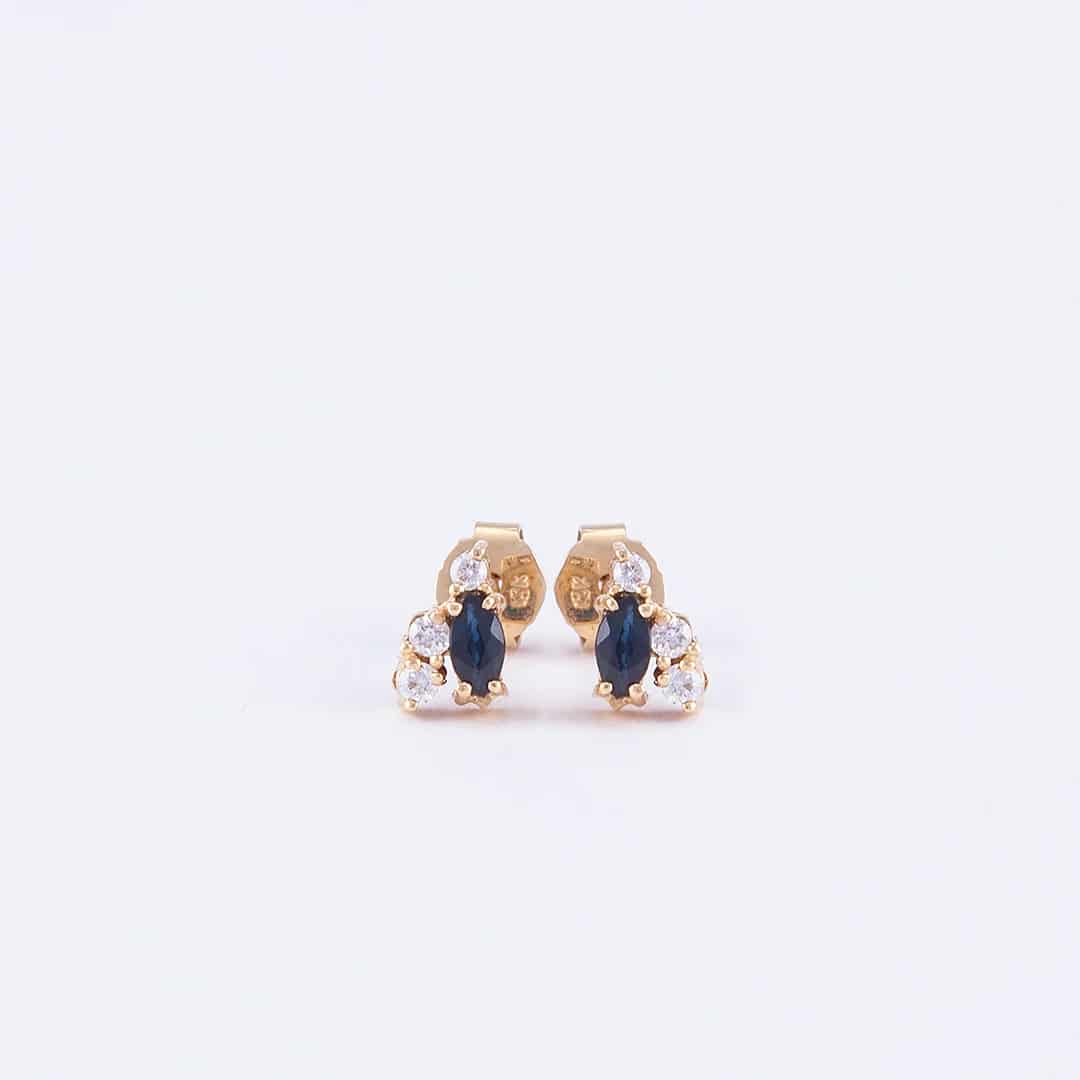 Aretes Zafiro Marquis - miniatura 1