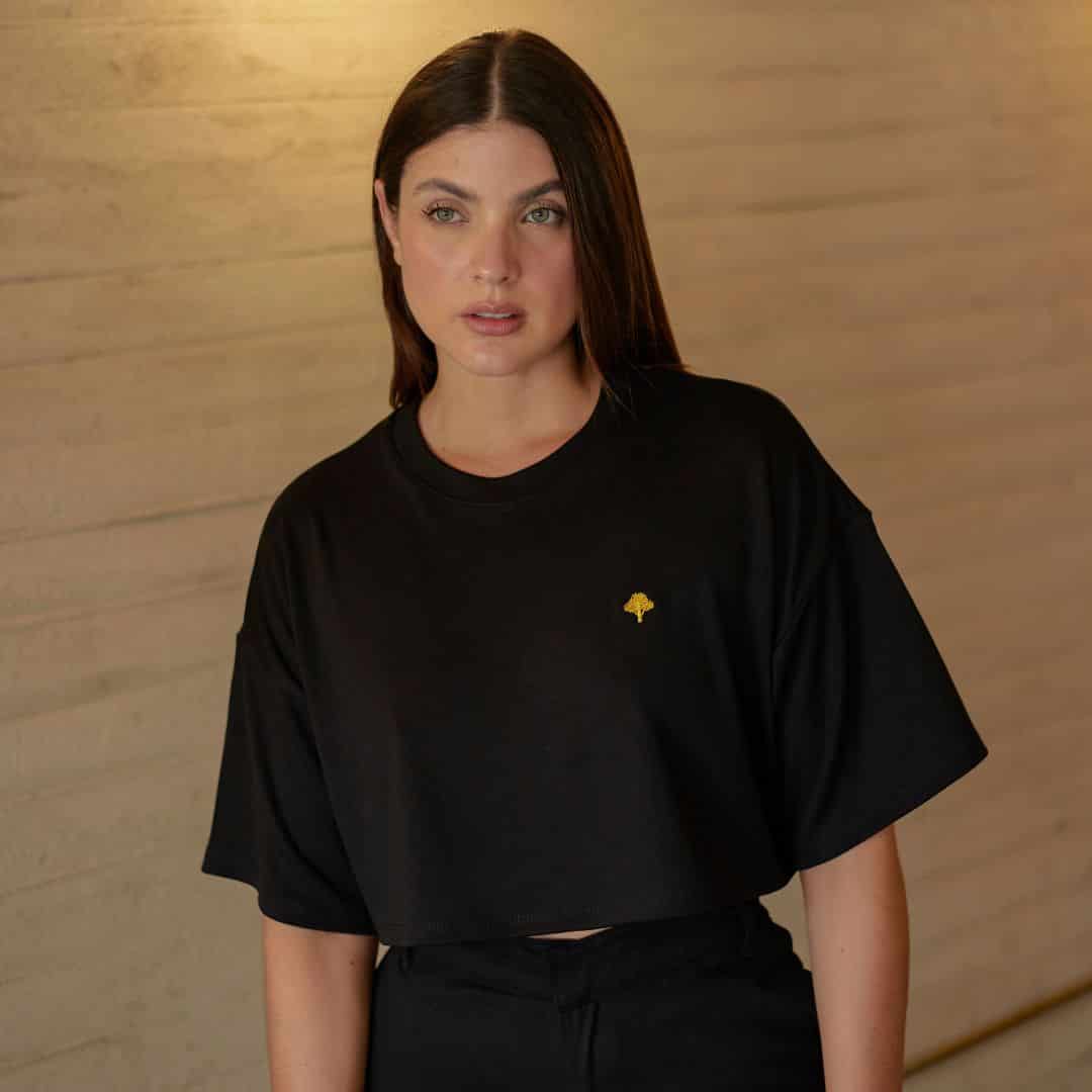 Camiseta Confort Negra - miniatura 1