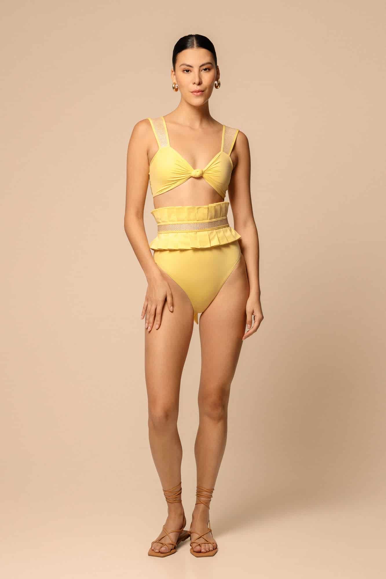 BARBARA BELT / Amarillo Crema - miniatura 2