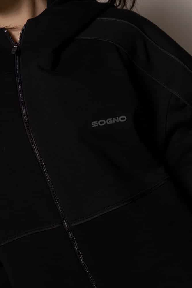 Hoodie 87/27 Sgo Dama-Negro - miniatura 8