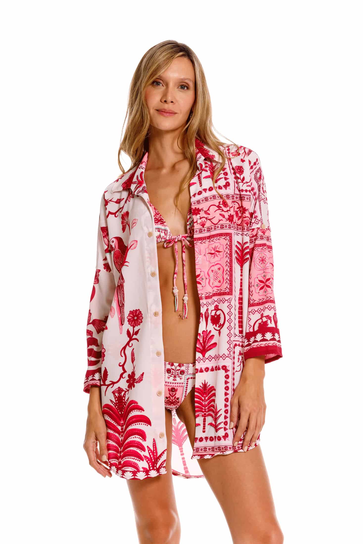 Camisón Rosseta Rosa - miniatura 1