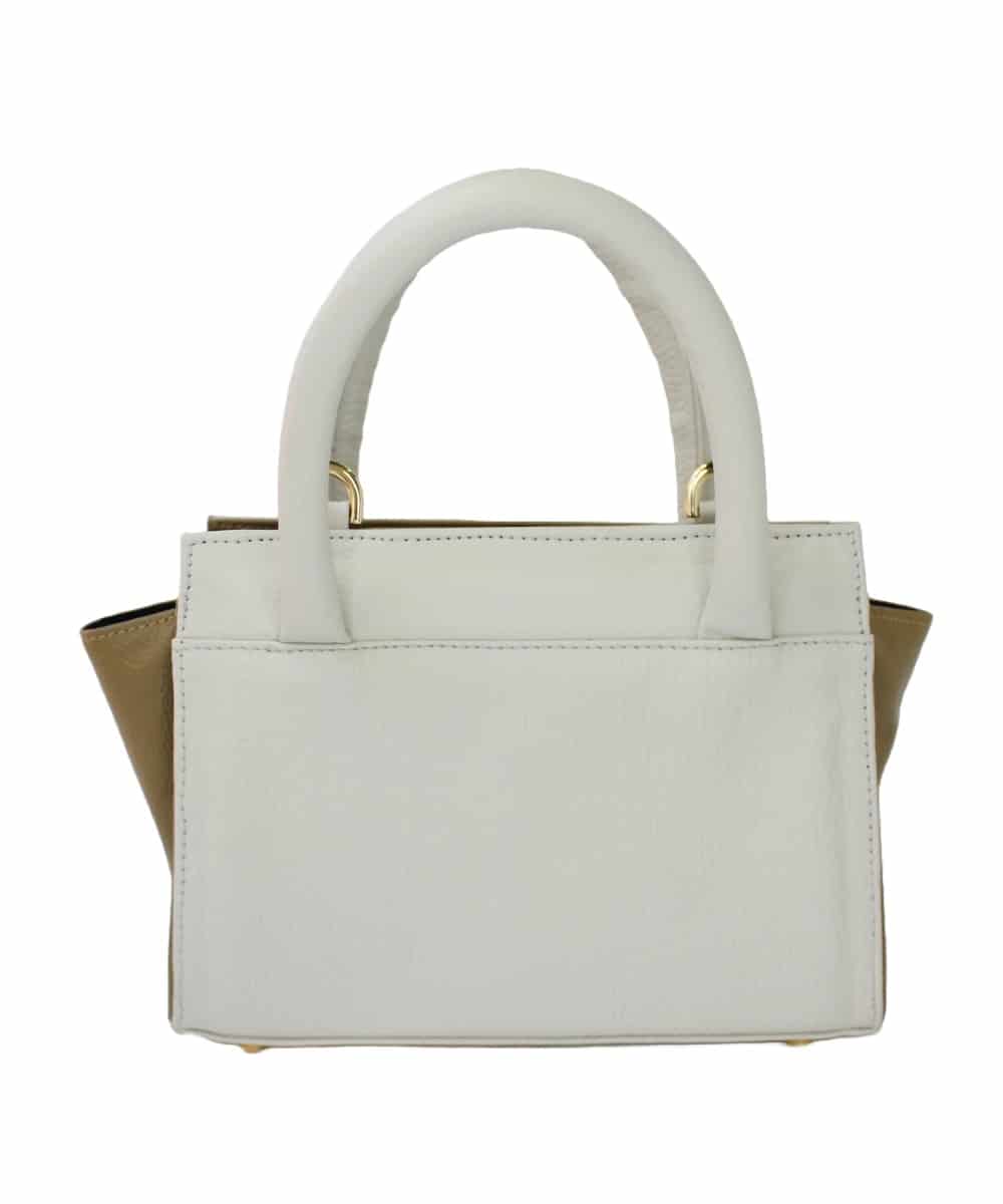 Bolso en cuero – MiniBag salted caramel - miniatura 6